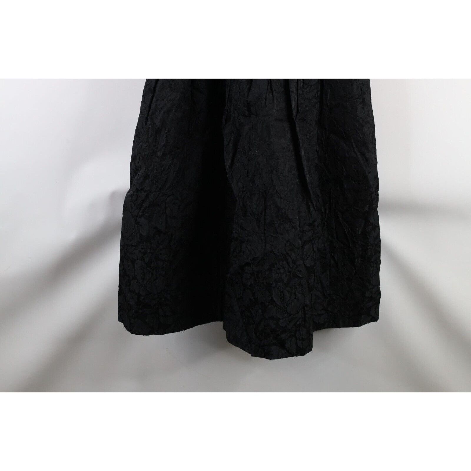 Vintage Vintage 50s 60s Rockabilly Floral Brocade Cocktail Dress Size M / US 6-8 / IT 42-44 - 4 Thumbnail