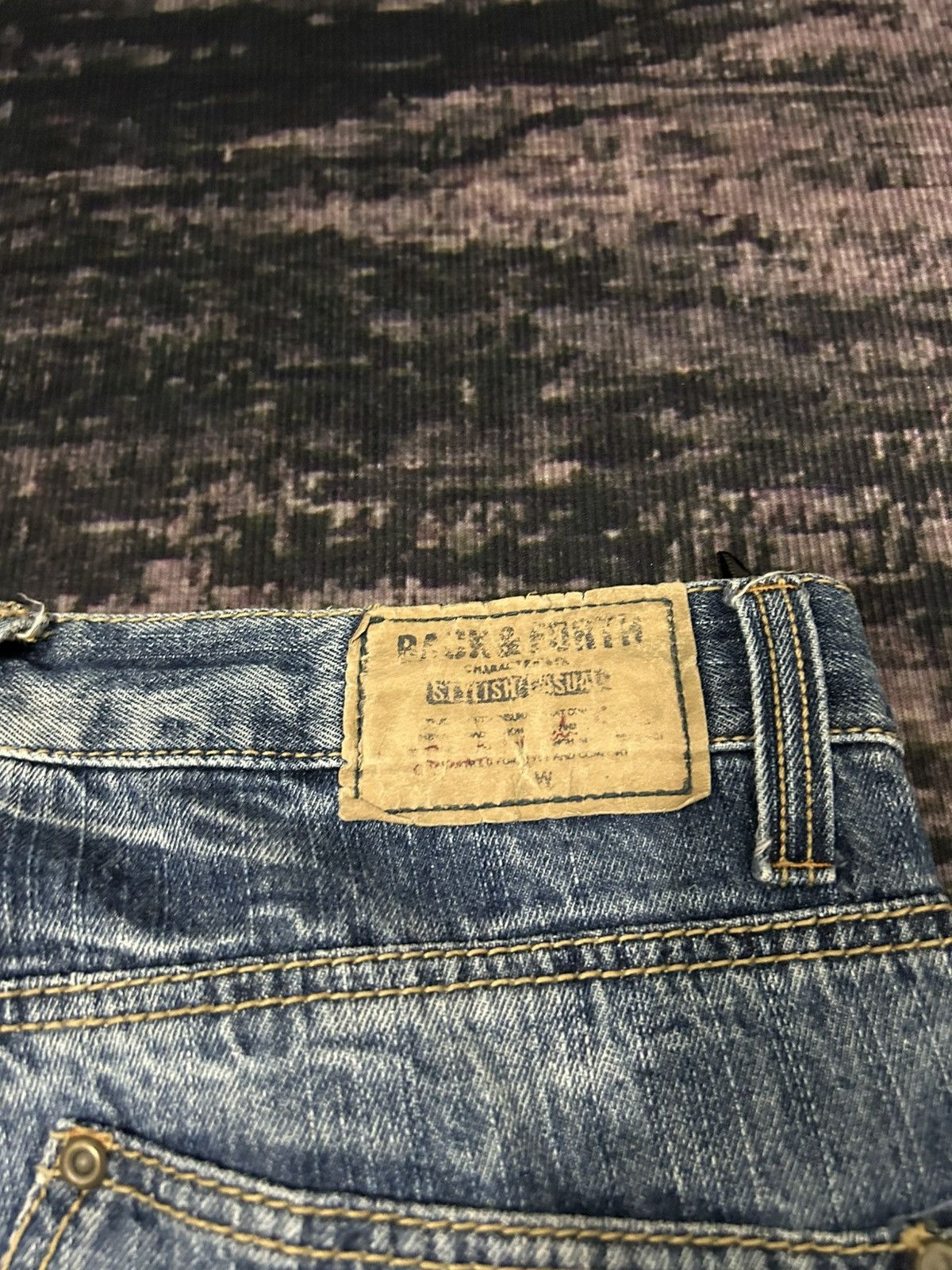 Japanese Brand Vintage Japanese Sorridere Mud Wash Claw Mark Jeans Size US 32 / EU 48 - 13 Thumbnail