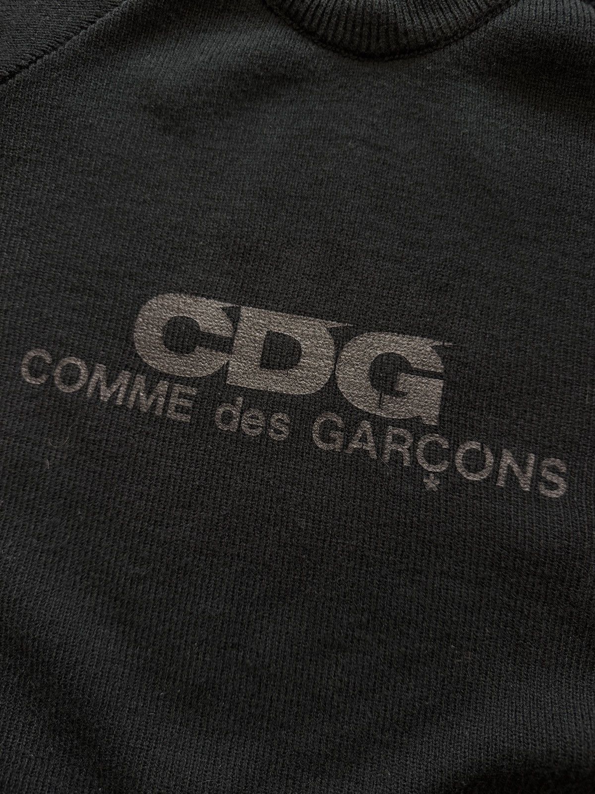 Comme des Garcons CDG Comme Des Garcons Knit Sweater Big Logo Y2K Size US XL / EU 56 / 4 - 7 Thumbnail