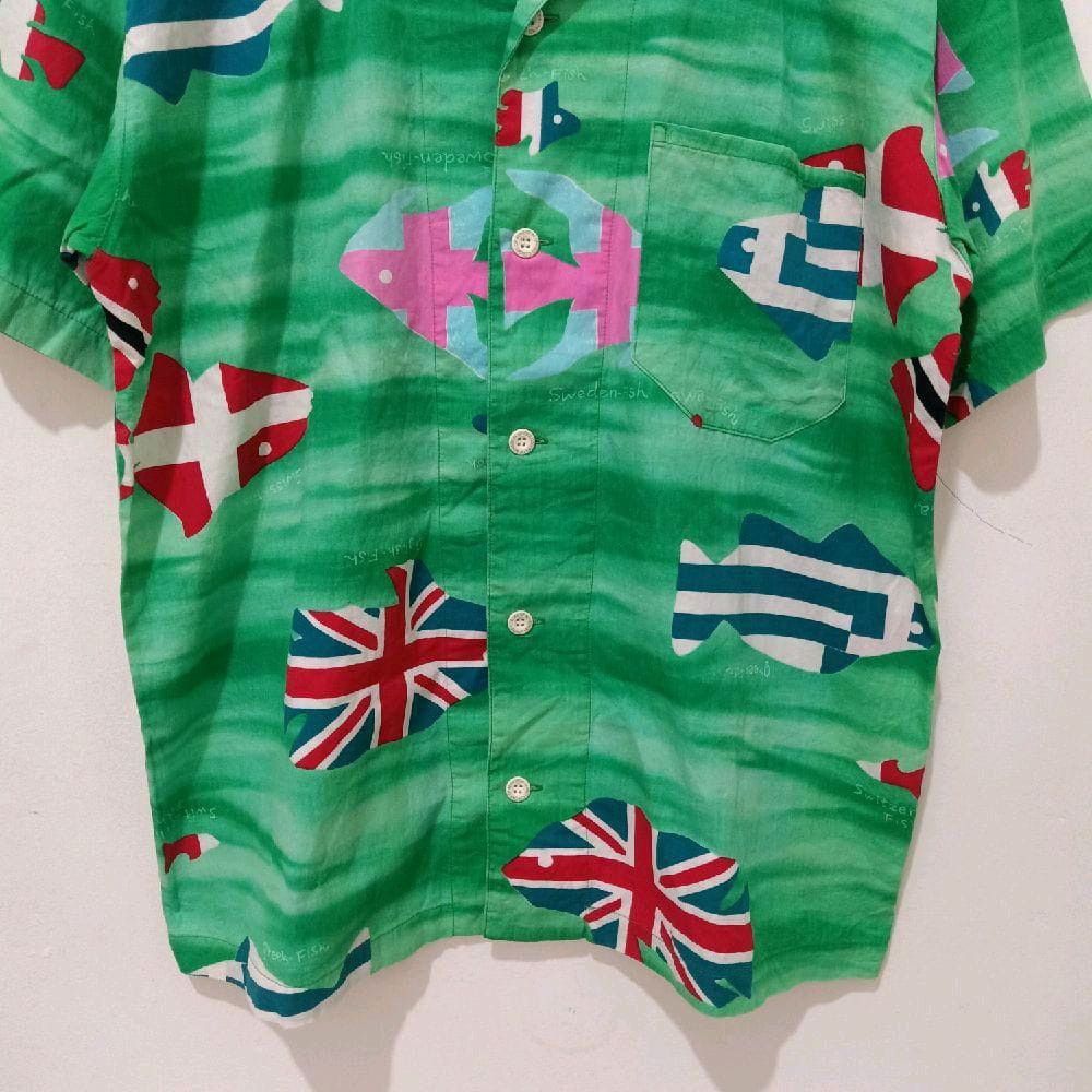 United Colors Of Benetton United Colors of Benetton Hawaiian Shirt Size US L / EU 52-54 / 3 - 5 Thumbnail