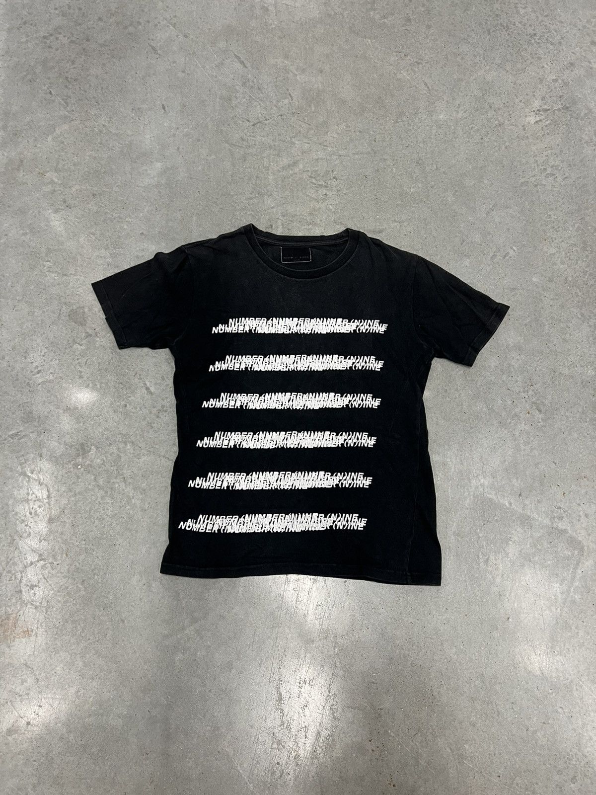 Japanese Brand × Number (N)ine Number Nine Spam Logo Tee Size US M / EU 48-50 / 2 - 1 Thumbnail