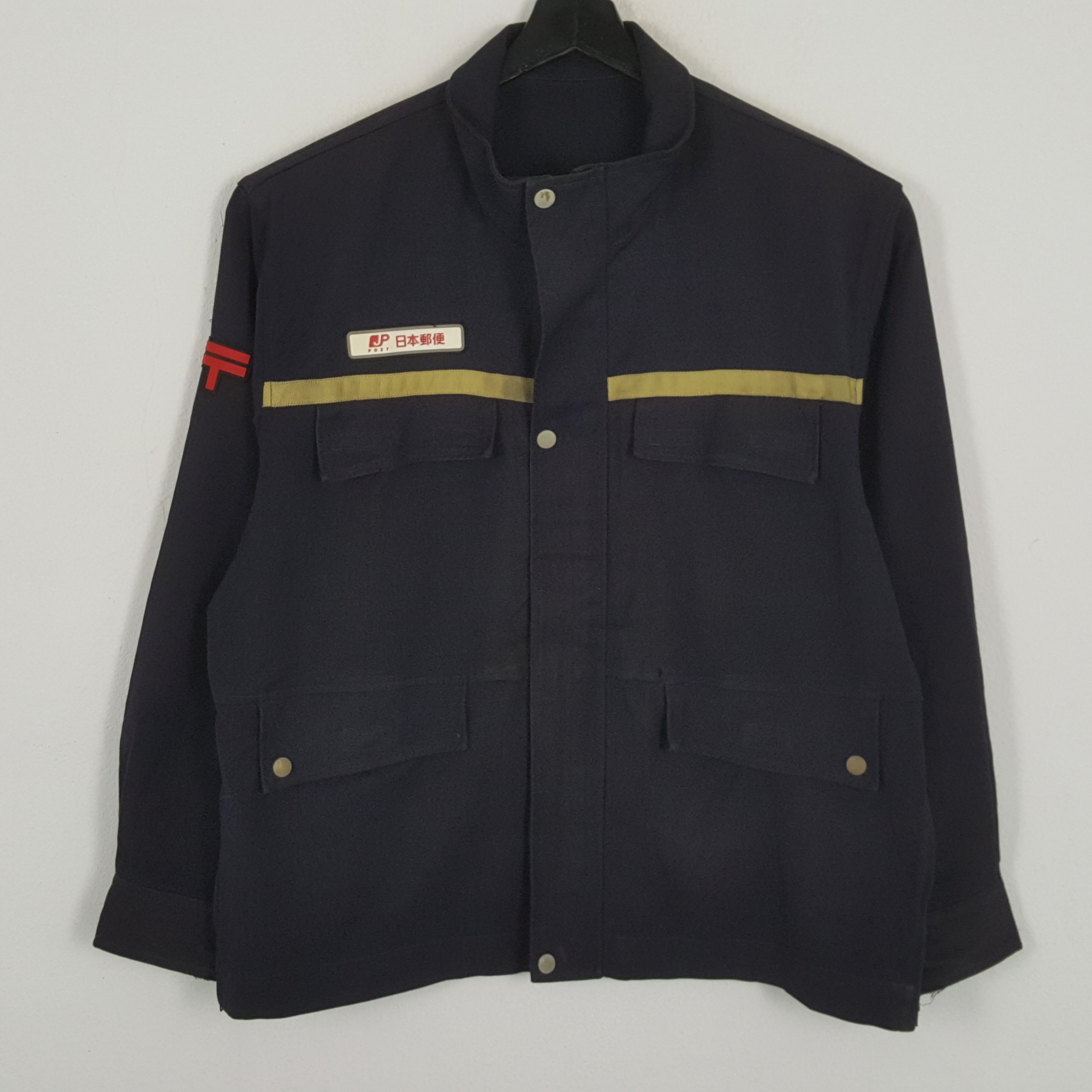 Japanese Brand × Vintage JAPAN POST SERVICE Japanese Workwear Style Jacket Size US L / EU 52-54 / 3 - 3 Thumbnail