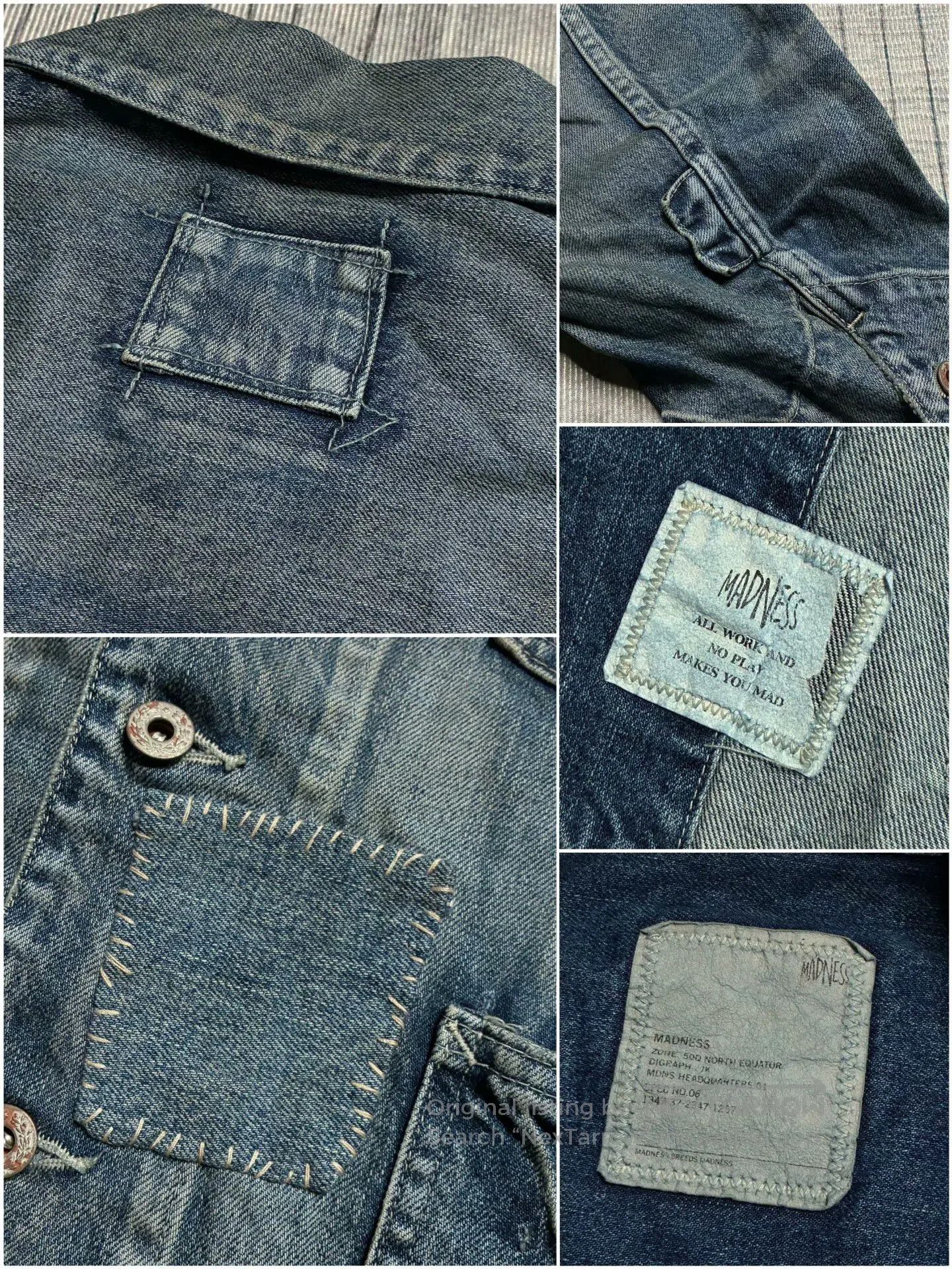 Madness MADNESS 24SS Denim Jacket. Size US M / EU 48-50 / 2 - 5 Thumbnail