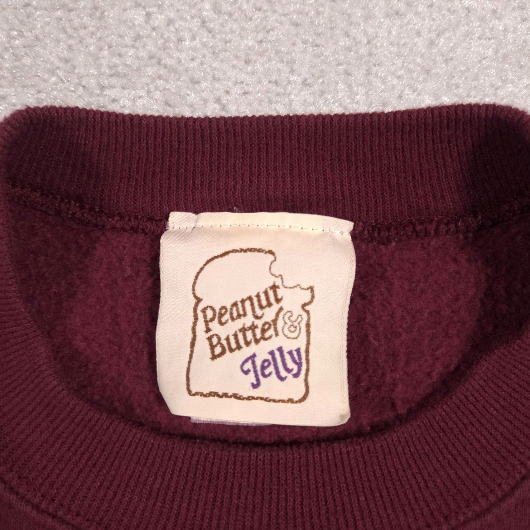 Peanuts VINTAGE Peanut Butter & Jelly Sweatshirt Mens XL Red Snowman Christmas 90s Size US XL / EU 56 / 4 - 5 Thumbnail