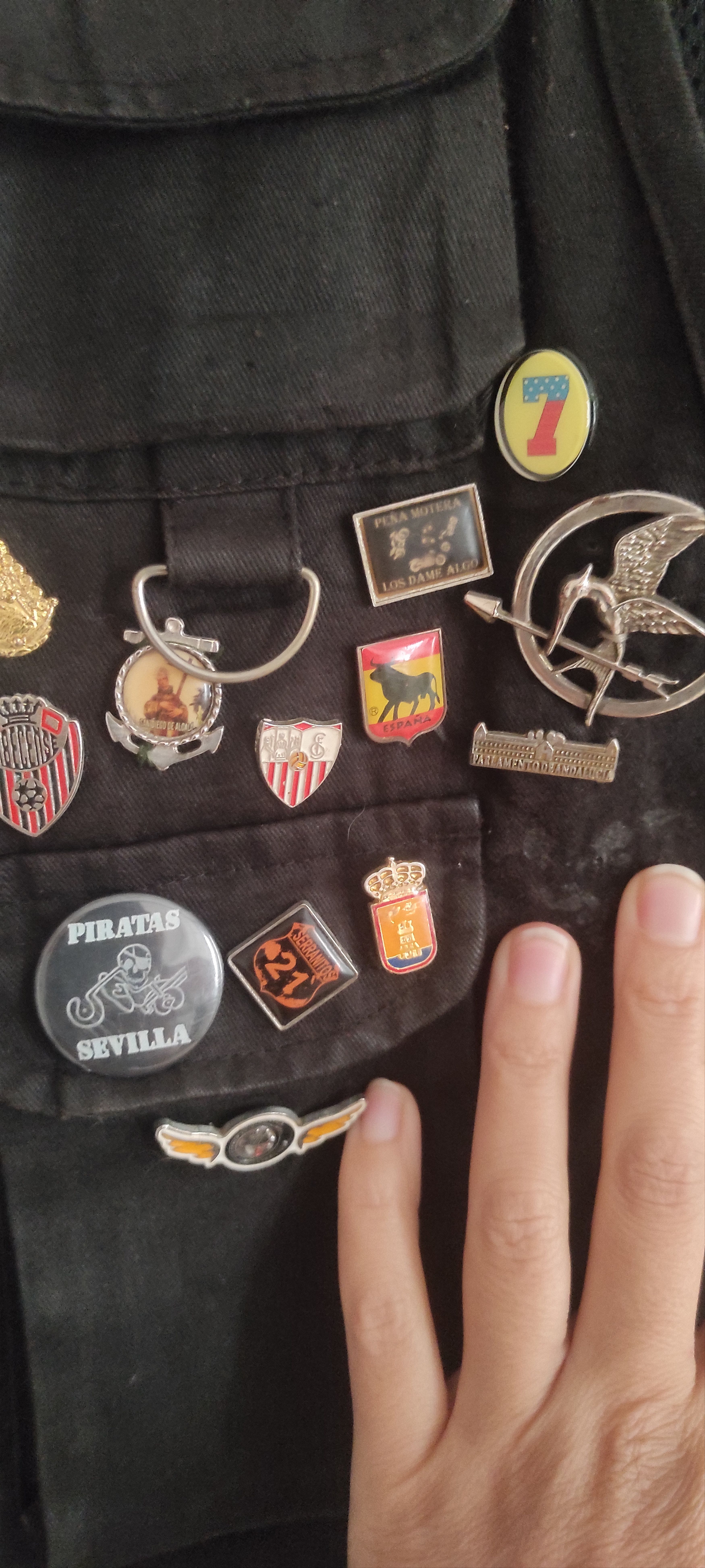 Other Motorcycle Police Riding Vest Patches Medals Made Spain Size US M / EU 48-50 / 2 - 5 Thumbnail