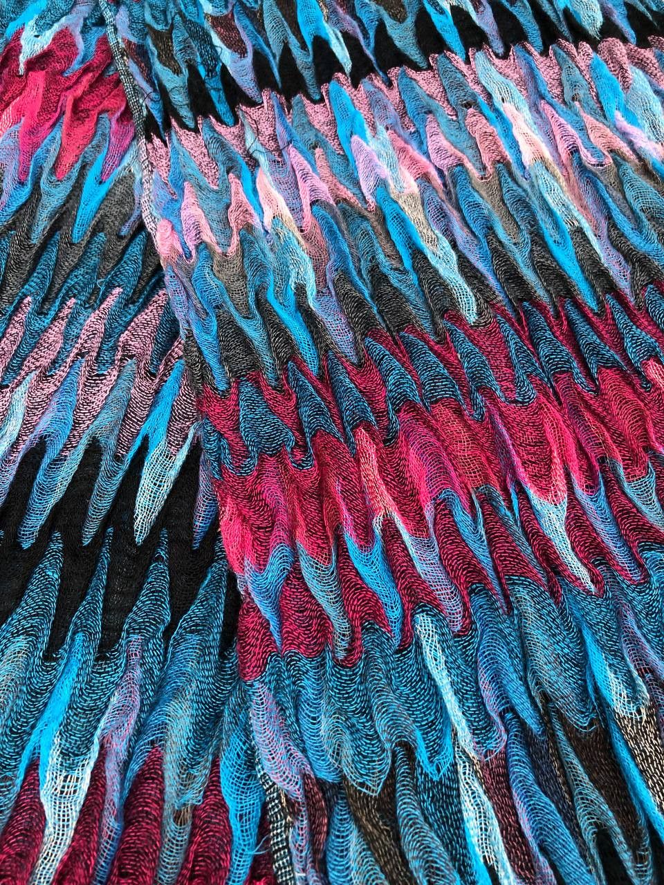 Japanese Brand 3D Scarves Size ONE SIZE - 2 Thumbnail