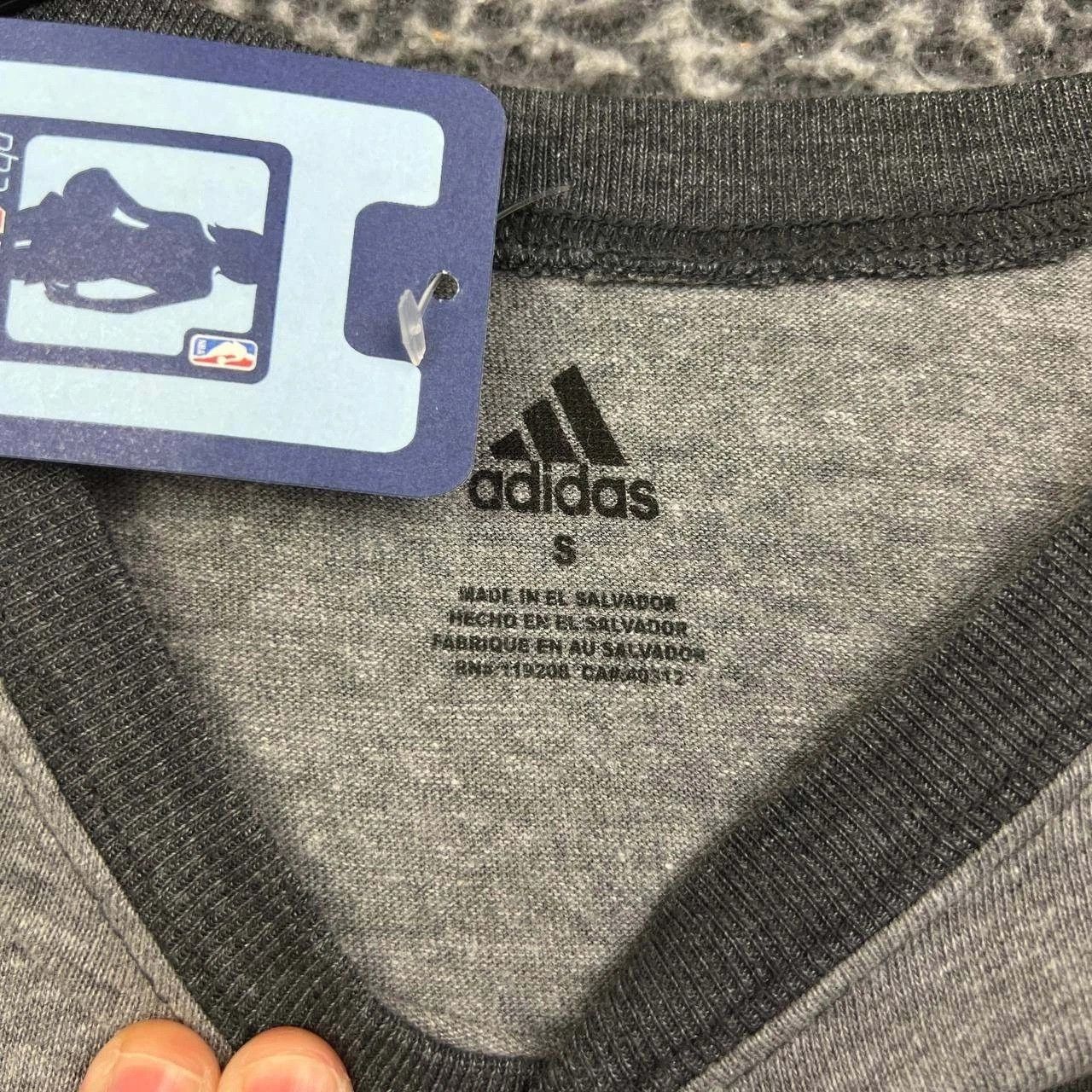 Adidas Orlando Magic Shirt Women Gray NBA 3/4 Sleeve Crew Neck S Size S / US 4 / IT 40 - 2 Thumbnail