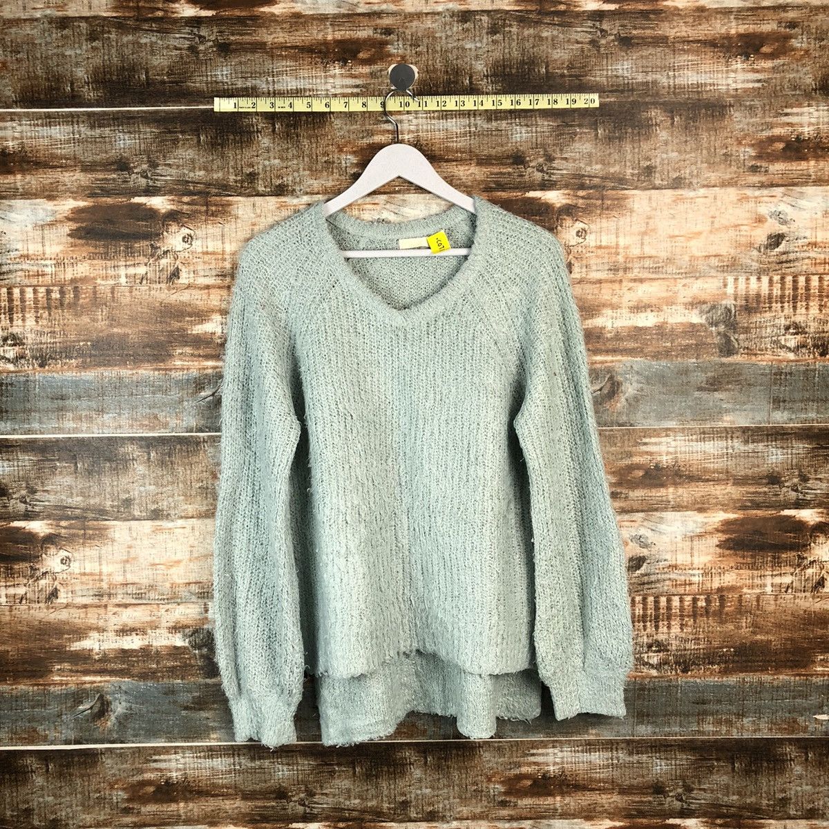 Homespun Knitwear × Japanese Brand DLL Earth Music & Econology Mint Knitwear #C071 Size M / US 6-8 / IT 42-44 - 1 Thumbnail