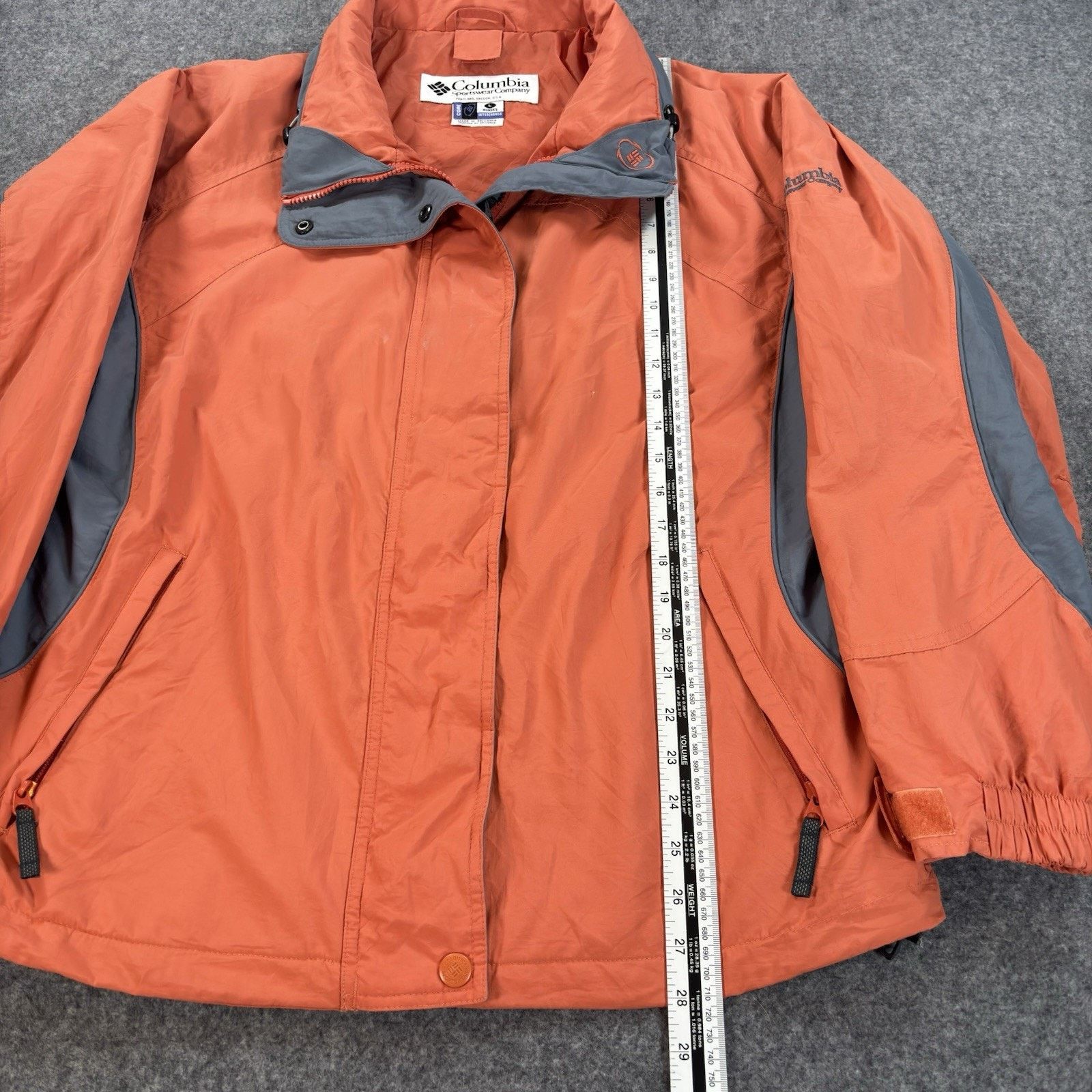 Columbia Columbia Women's Interchange Core Jacket Orange Large Nylon Size L / US 10 / IT 46 - 9 Thumbnail