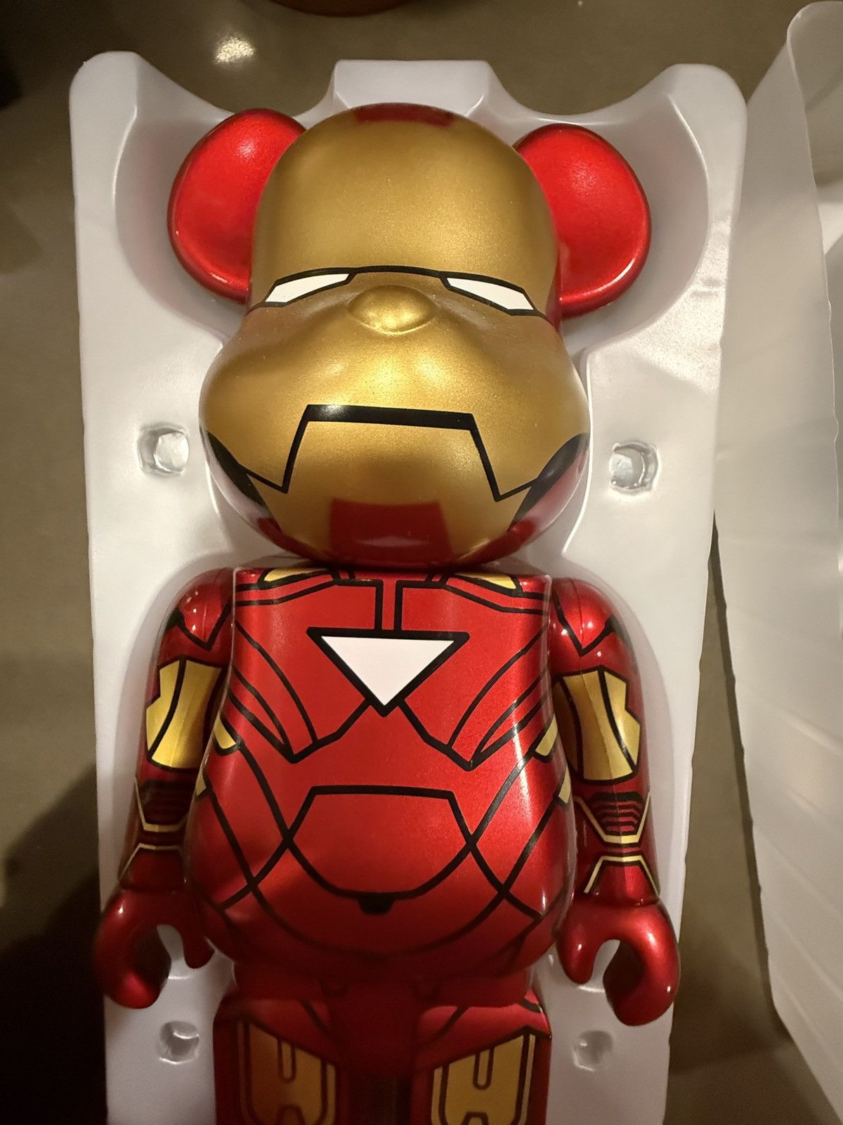 Medicom Toy MEDICOM 400% BEARBRICK IRON MAN MARK VI RARE LIMITED EDITION Size ONE SIZE - 11 Thumbnail
