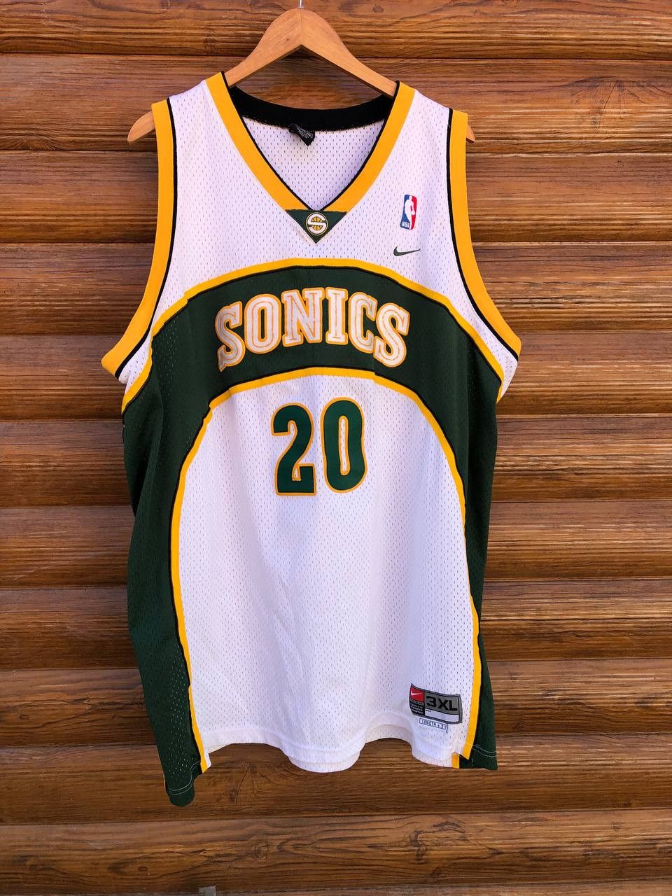 NBA Vintage Nike Seattle Sonics Gary Payton #20 NBA Jersey Size US XXL / EU 58 / 5 - 1 Thumbnail