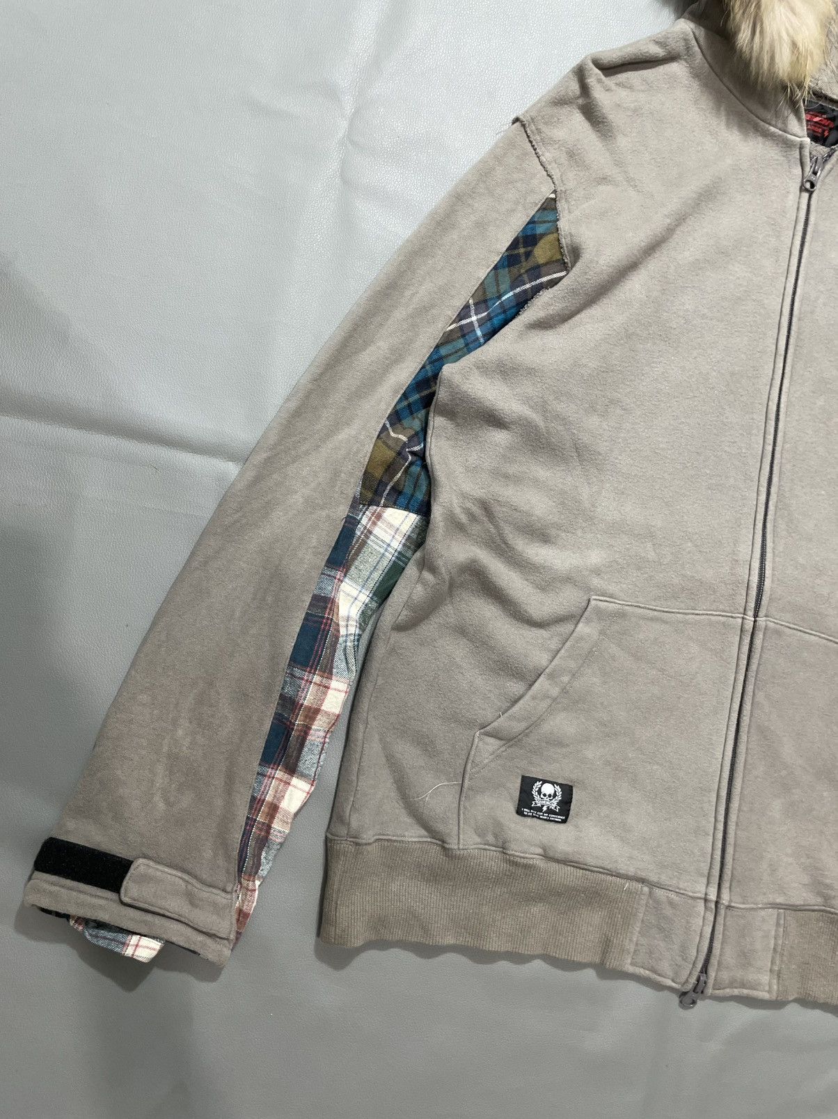 If Six Was Nine Quench Japan zip Fur Hoodie Hybrid Size US L / EU 52-54 / 3 - 2 Thumbnail