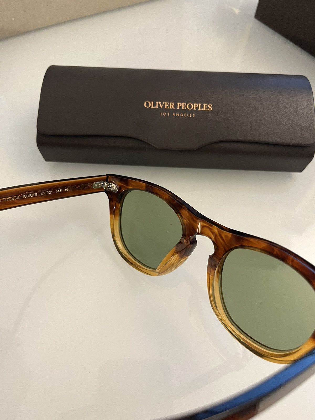 Oliver Peoples Olive Peoples RORKE 49mm Sun OV5509SU Size ONE SIZE - 15 Thumbnail