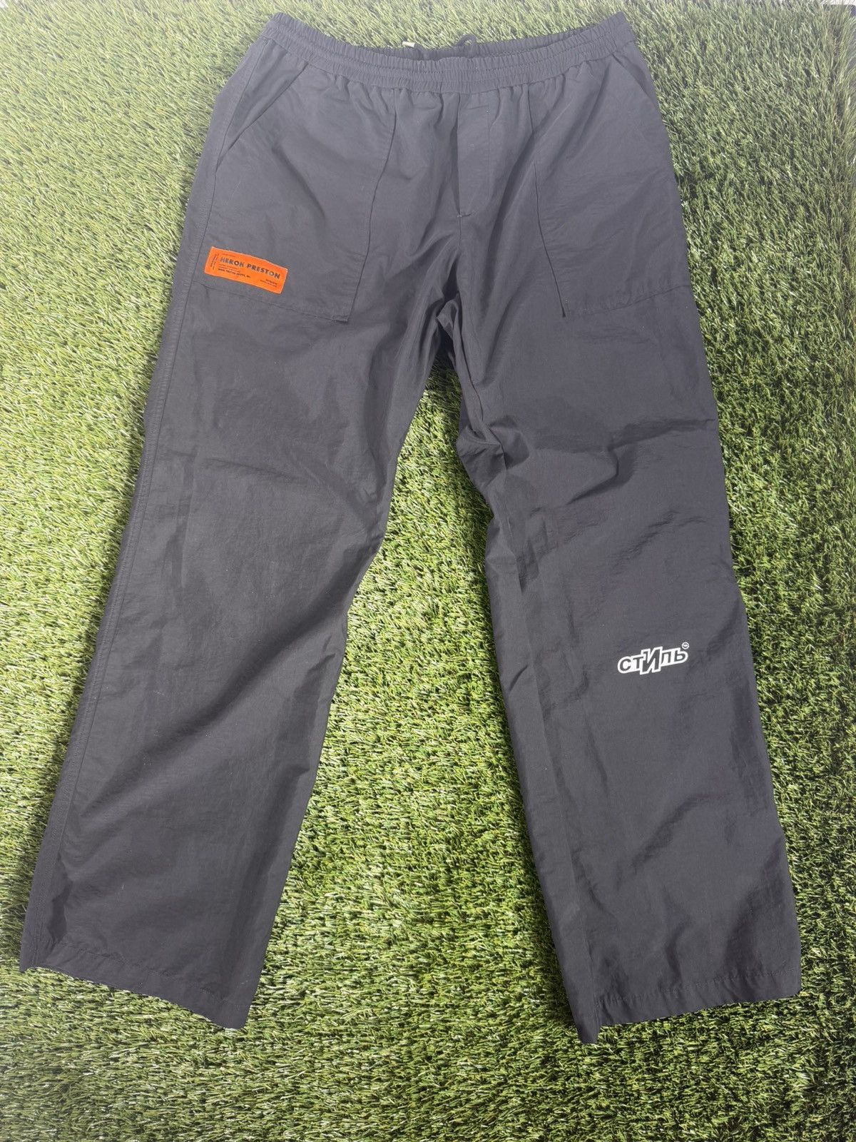 Heron Preston Heron Preston Nylon Track Pants Size US 40 / EU 56 - 1 Thumbnail