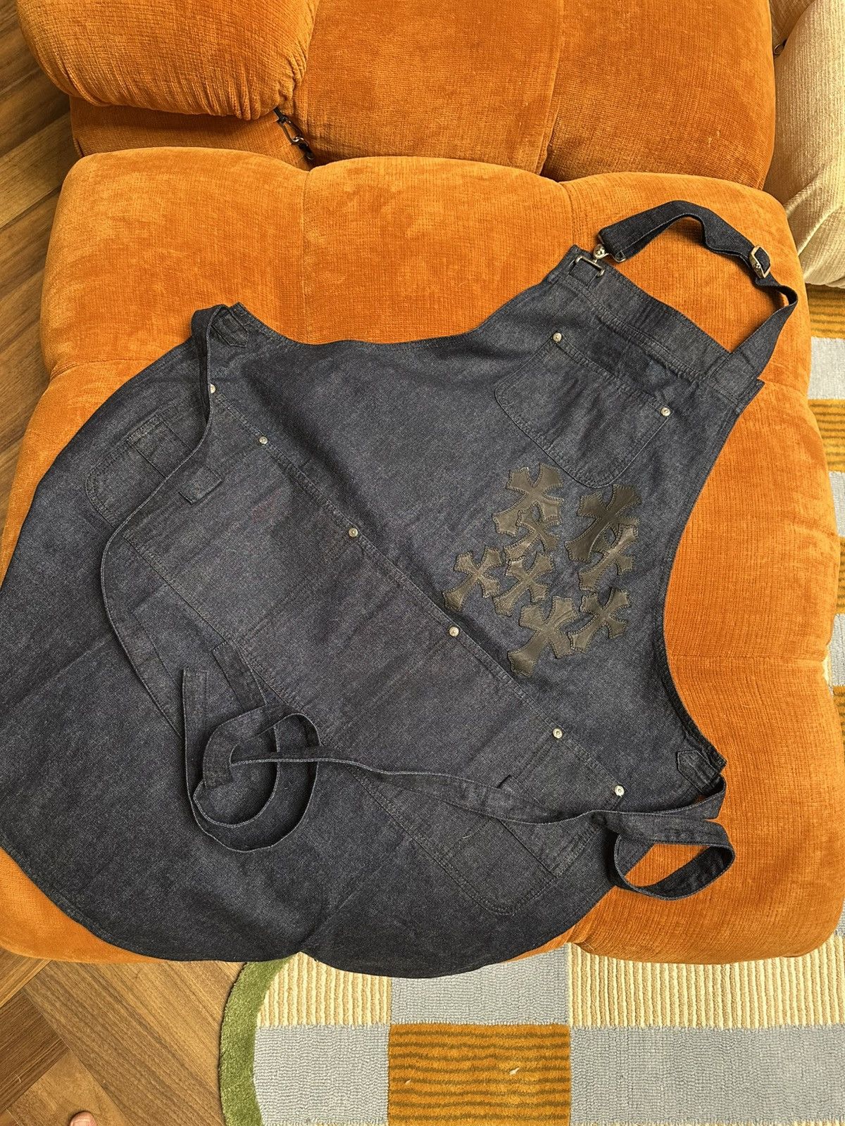 Chrome Hearts Chrome hearts denim apron patch cross Size ONE SIZE - 2 Thumbnail