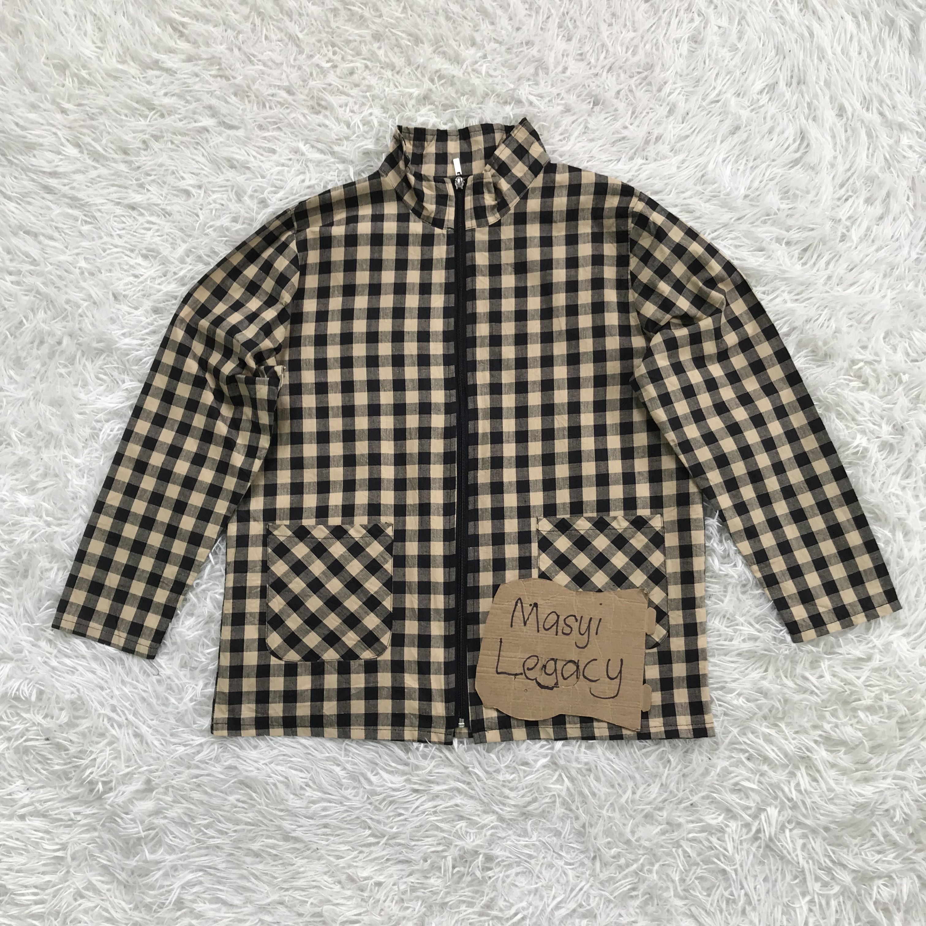 Japanese Brand Kureyon checked jacket Size M / US 6-8 / IT 42-44 - 1 Thumbnail