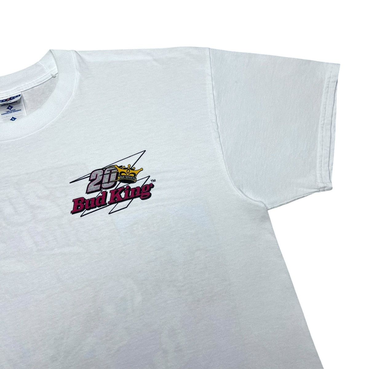 Budweiser Vintage 1998 Budweiser Racing Kenny Bernstein Graphic TShirt Size US L / EU 52-54 / 3 - 8 Thumbnail