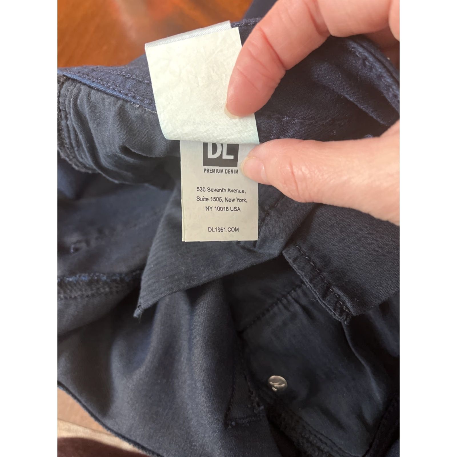 DL1961 DL1961 Coco Curvy Straight Jeans Flatiron Dark Wash 4 Way Stretch Size 26 Womens Size 26" / US 2 / IT 38 - 5 Thumbnail