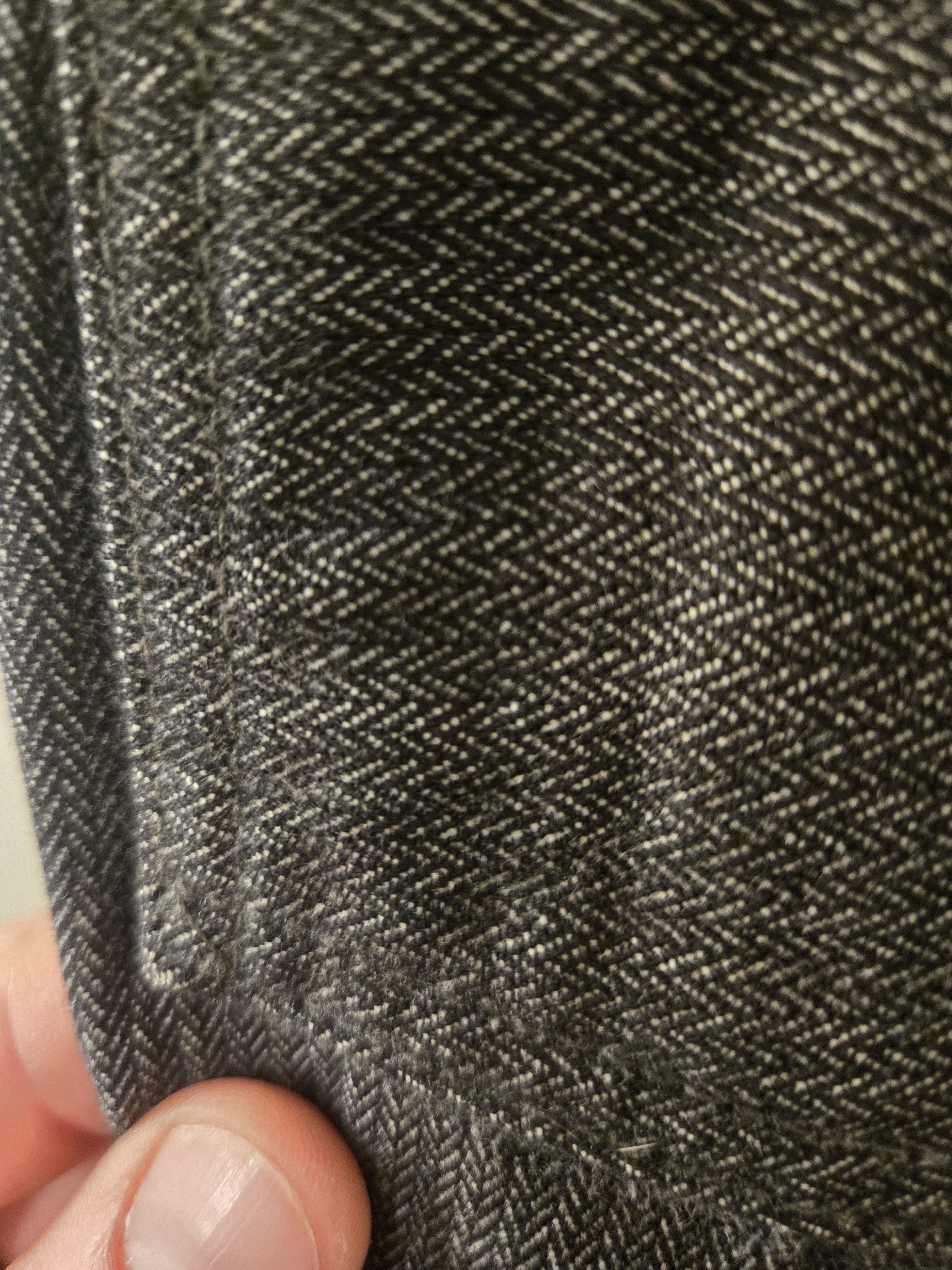 Engineered Garments Grey Herringbone Fatigue Pants Size US 32 / EU 48 - 3 Thumbnail