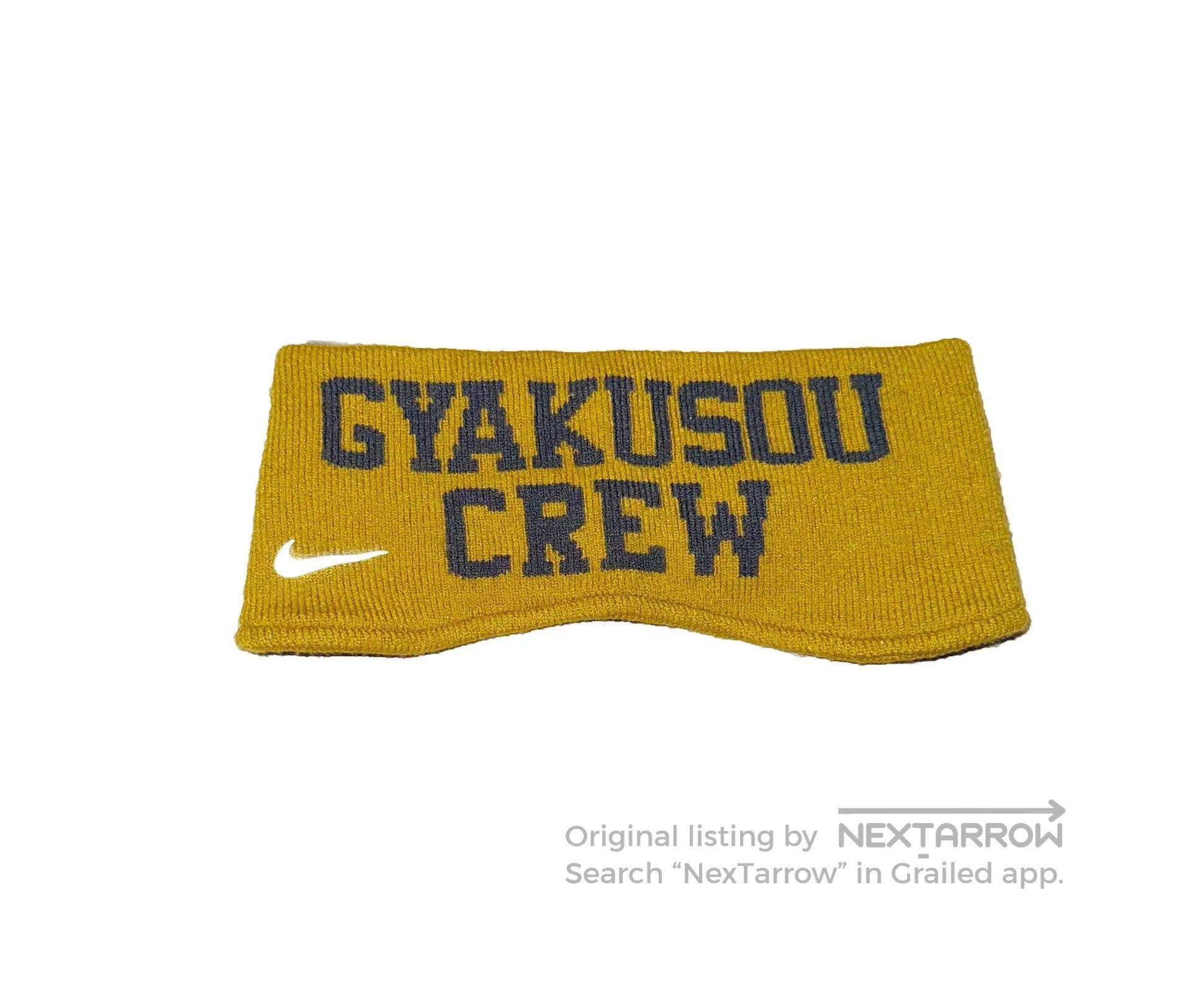 Takahiromiyashita The Soloist. Gyakusou Nike Lab Running Headband. Size ONE SIZE - 3 Thumbnail