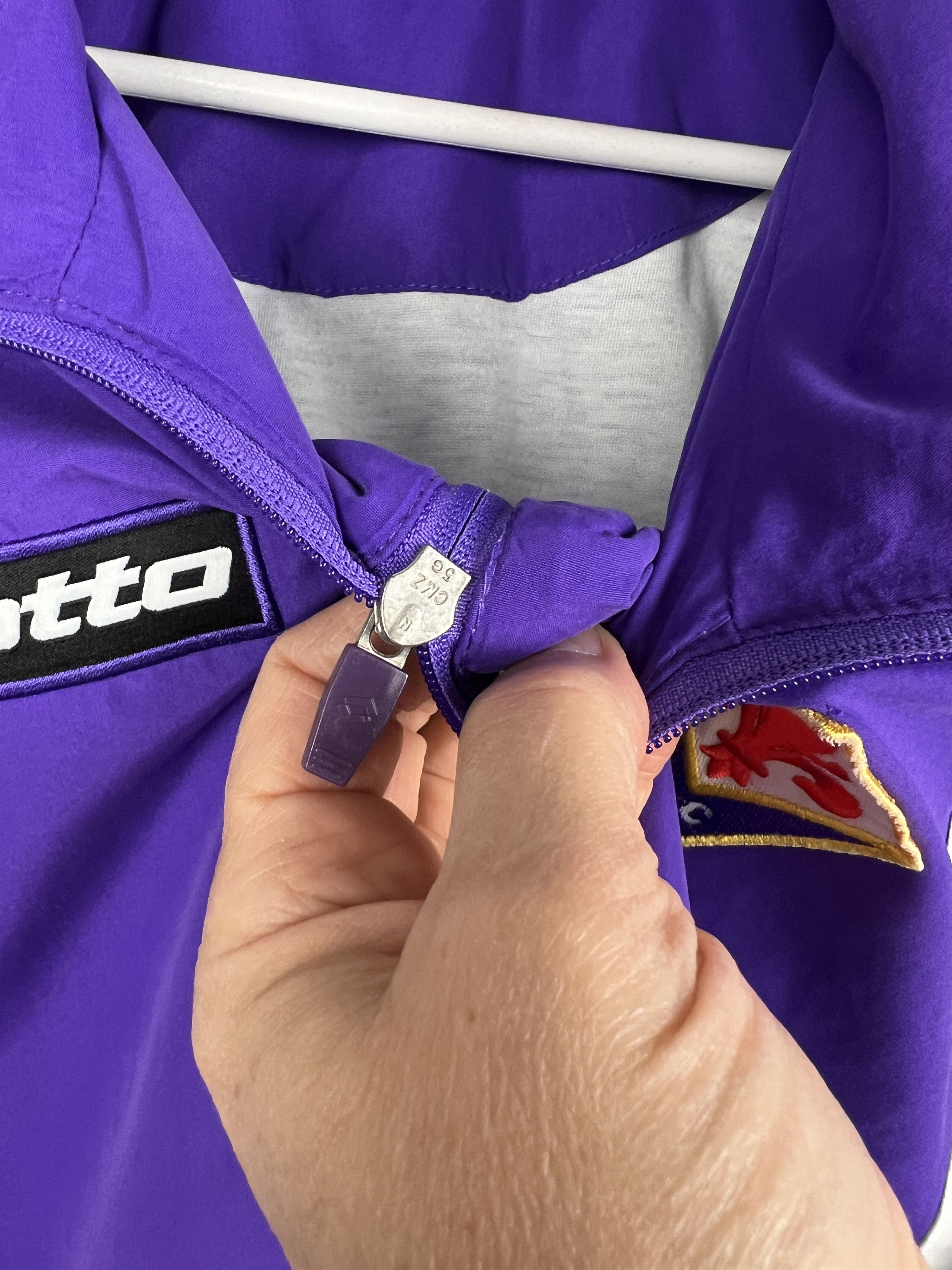 Lotto Sport Fiorentina Football Suit Jacket Pants Set Soccer Rare Size US XXL / EU 58 / 5 - 5 Thumbnail