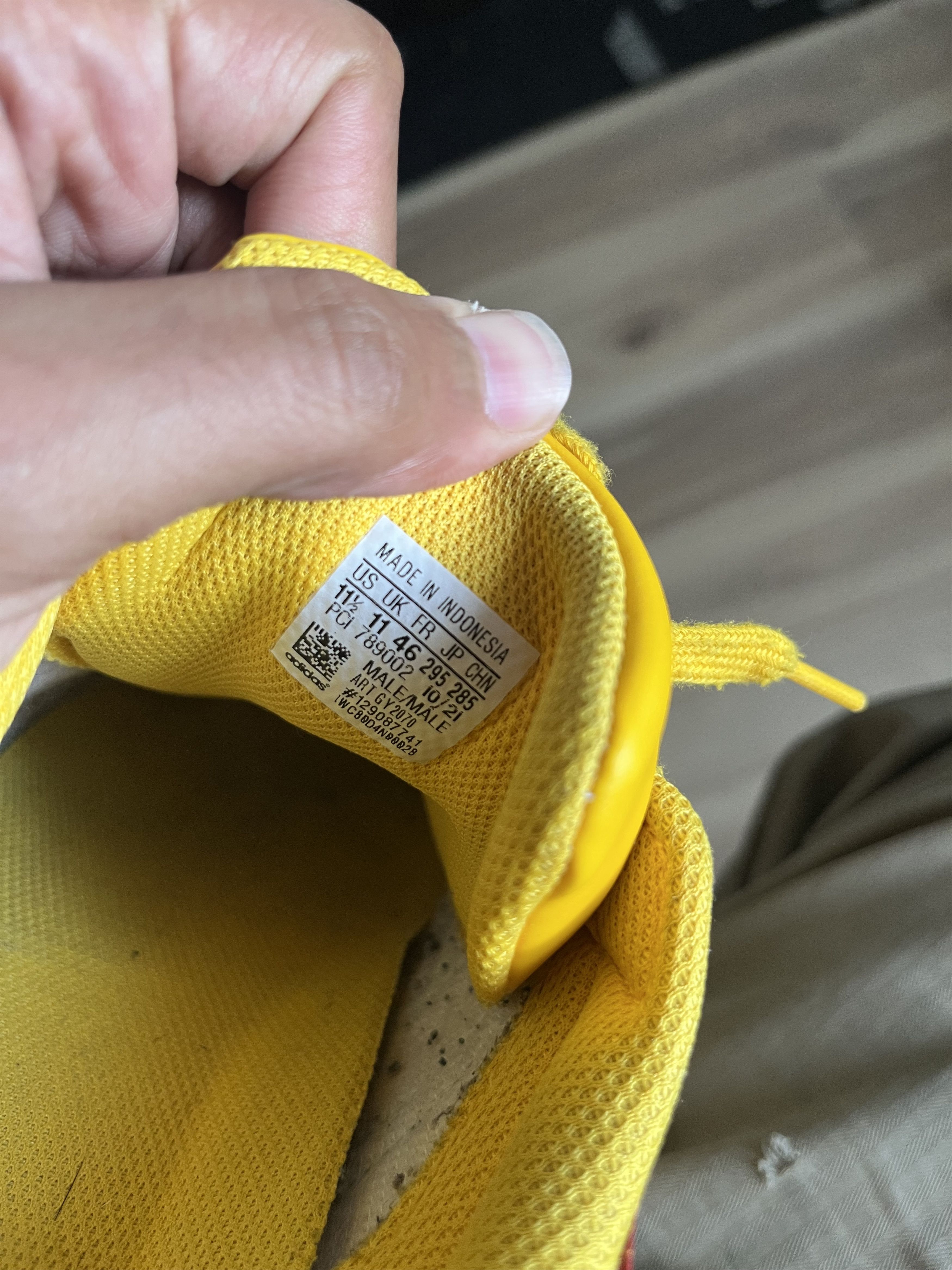 Adidas Adidas Superstar "Bold Gold" Smiley Face Size US 11.5 / EU 44-45 - 6 Thumbnail