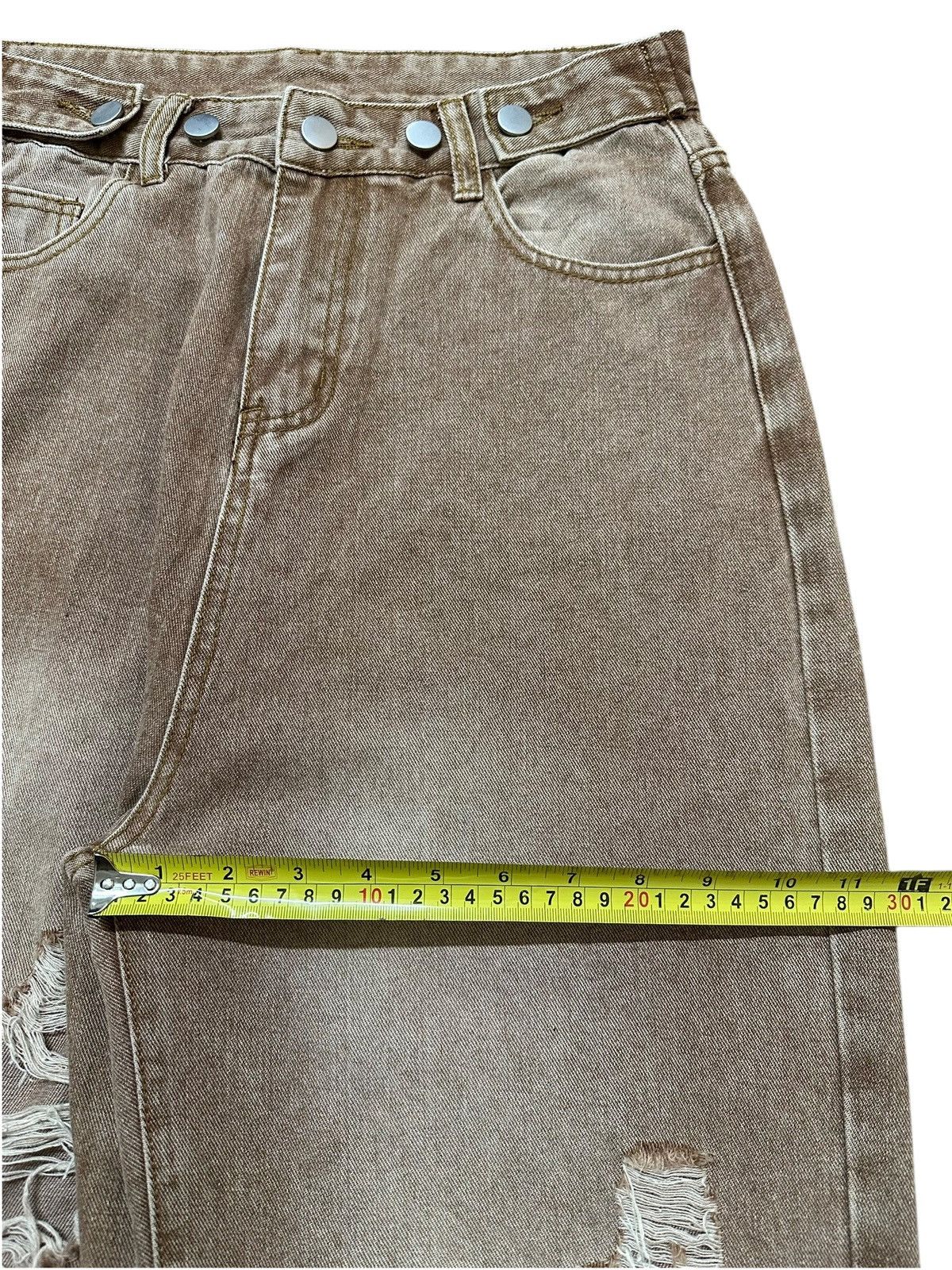 Japanese Brand Vintage Japanese Brand Faded Wash Distressed Baggy Jeans Size US 28 / EU 44 - 14 Thumbnail