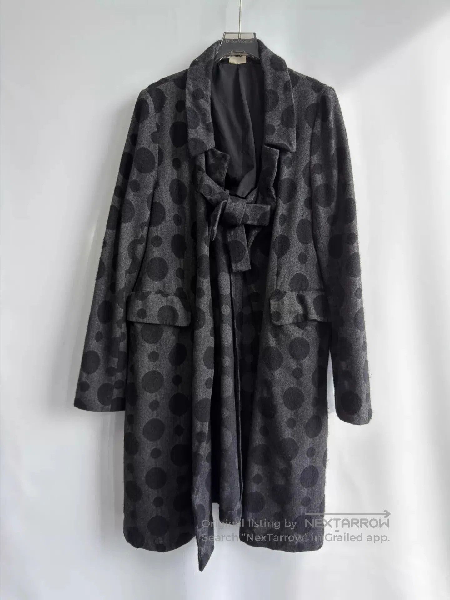 Comme des Garcons Comme Des Garcons Polka Dot Belted Trench Coat
