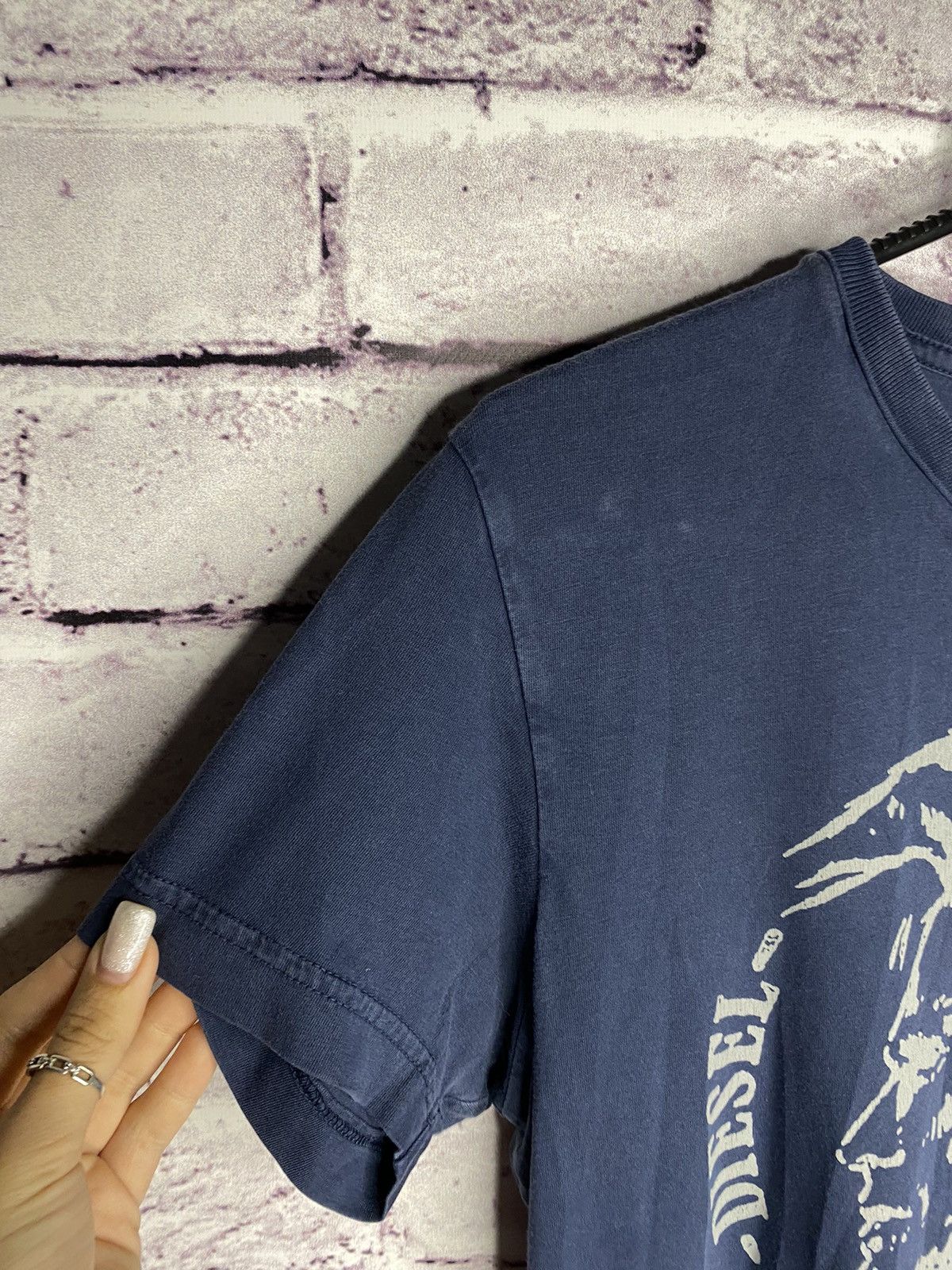 Diesel Men's T-shirt Diesel overprint logo tee streetwear luxury Size US S / EU 44-46 / 1 - 4 Thumbnail