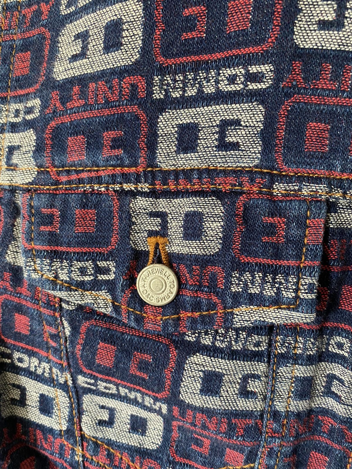 Beauty Beast × Hysteric Glamour × Japanese Brand 1980s Ozone community Hysteric Glamour jacquard jacket Size S / US 4 / IT 40 - 8 Thumbnail