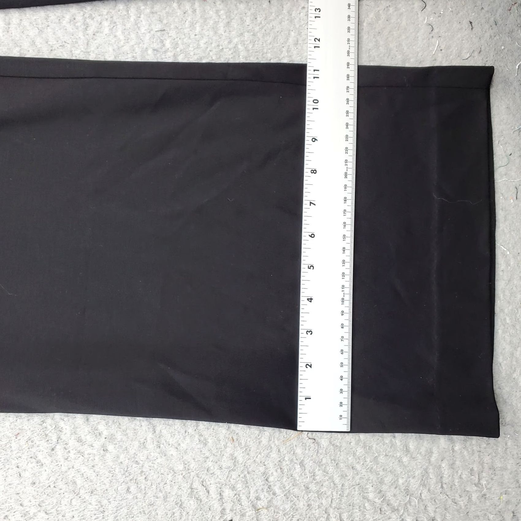 Vintage Chico's Trouser Pants Women 8 Black Ponte Stretch Relaxed Wide-Leg Pockets Shirt? Size 30" / US 8 / IT 44 - 5 Thumbnail