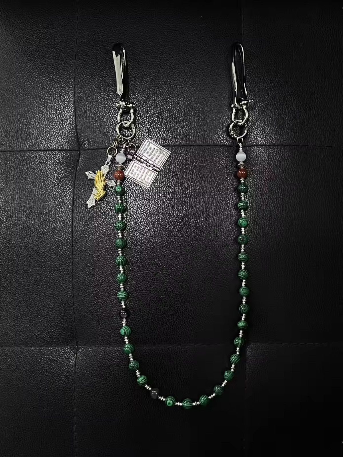 Jewelry Peacock Turquoise American Punk Style Waist Pants Chain Size ONE SIZE - 4 Thumbnail