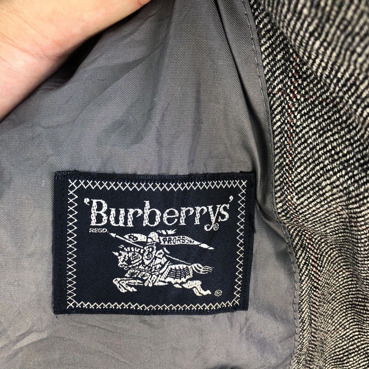 Burberry Vintage 90’s Burberrys Double Breasted Wool Blazer Size US M / EU 48-50 / 2 - 16 Thumbnail