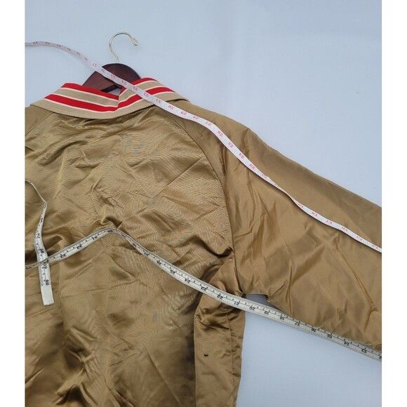 NFL × Vintage Vintage San Francisco 49ers Satin Varsity Jacket Stahl Urban Size US M / EU 48-50 / 2 - 11 Thumbnail