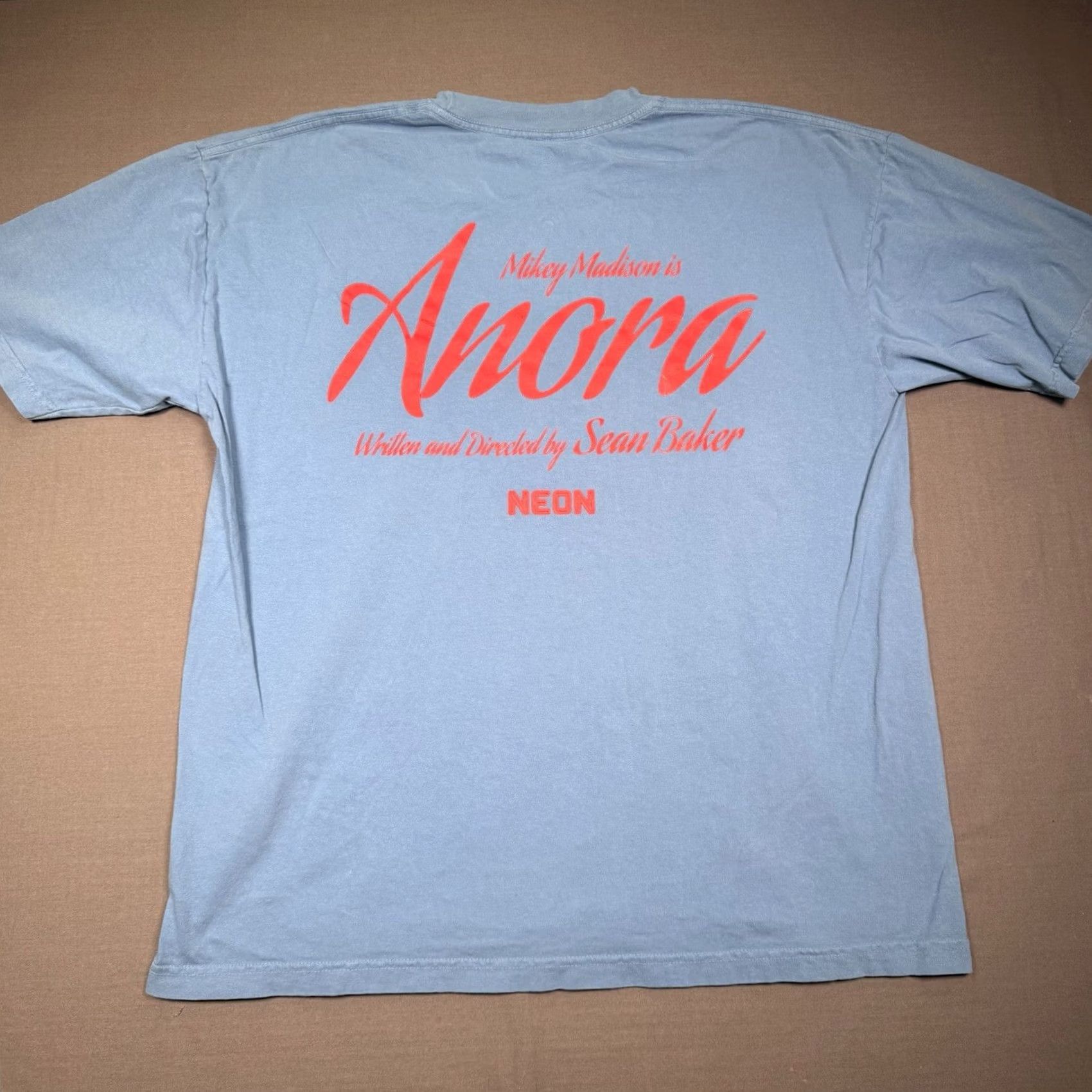 Madison Anora Movie Shirt Men XL Blue T-Shirt Movie Madison Sean Baker 2024 Romance Men’s XL Size US XL / EU 56 / 4 - 5 Thumbnail