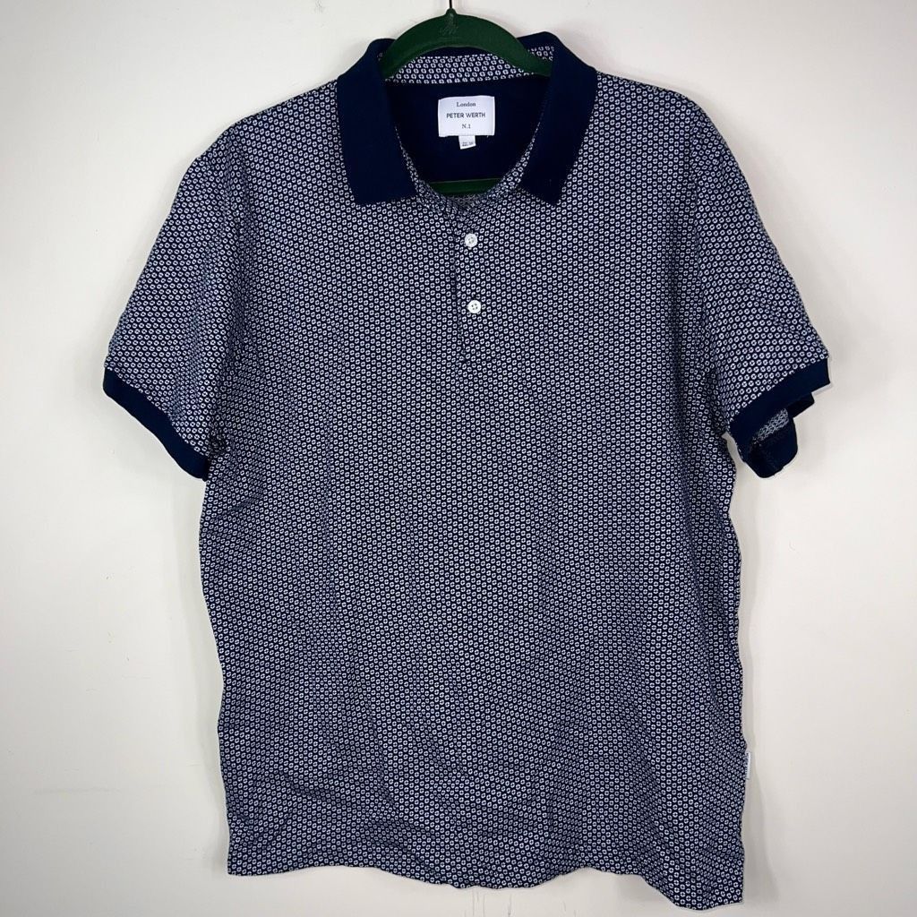Peter Werth Peter Werth London Inchley Polo Shirt Size US XL / EU 56 / 4 - 1 Thumbnail