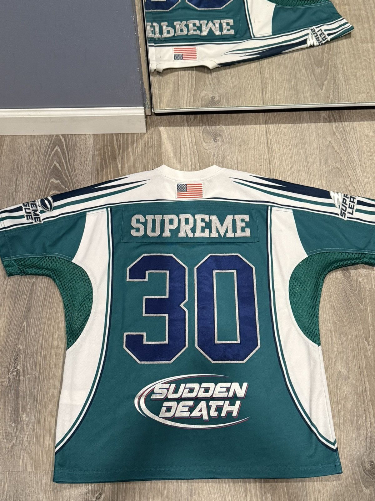Supreme Sudden Death Football Jersey