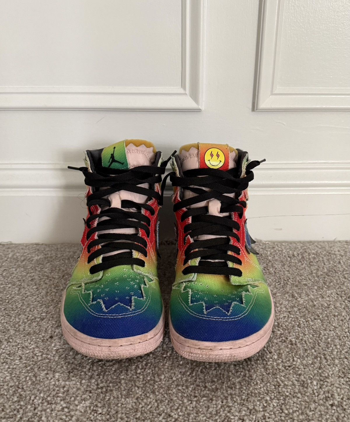 J Balvin × Jordan Brand Jordan one X Jbalvin Size US 10 / EU 43 - 3 Thumbnail