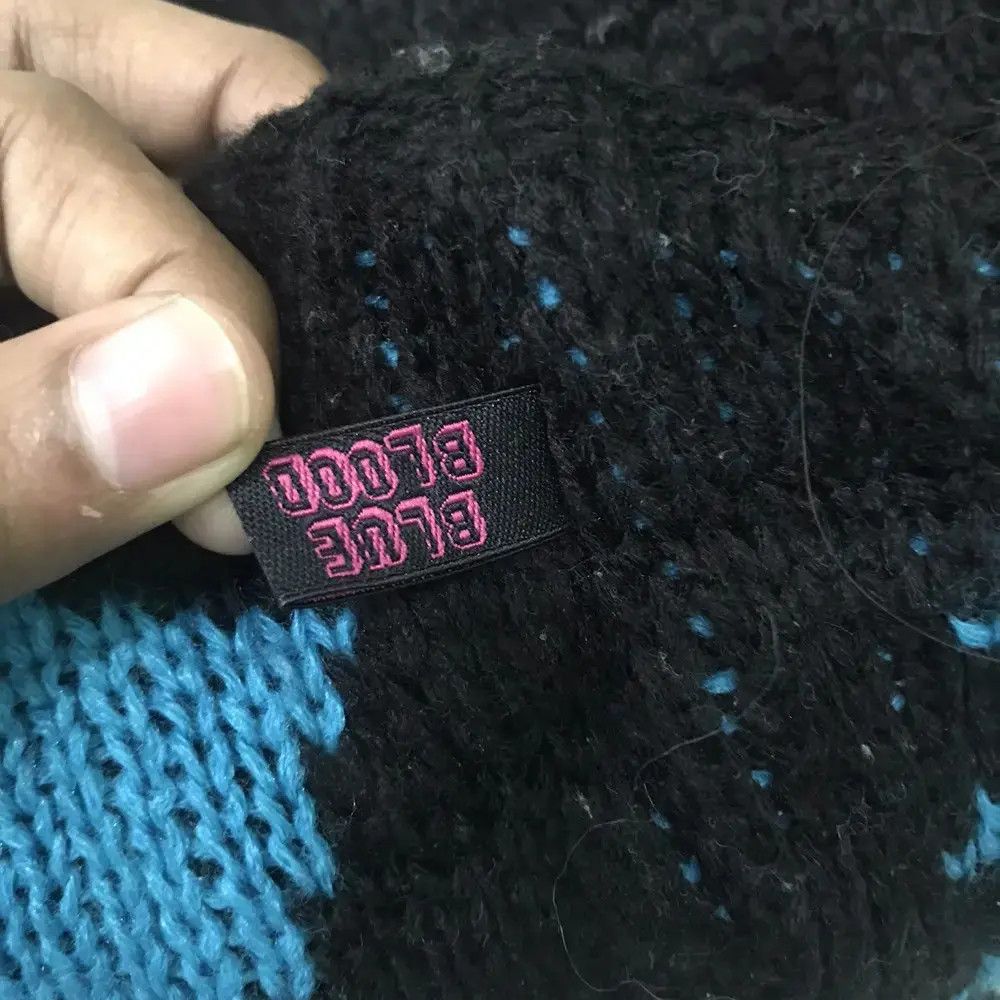 Blue Blood × Japanese Brand Japanese Brand Blue Blood Big Logo Beanie Hat Size ONE SIZE - 5 Thumbnail