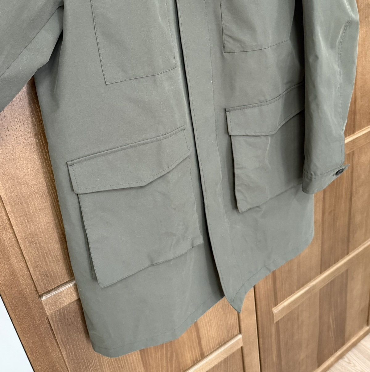 Reiss Reiss Khaki Goretex Trench Jacket Mens Size XL Size US XL / EU 56 / 4 - 4 Thumbnail