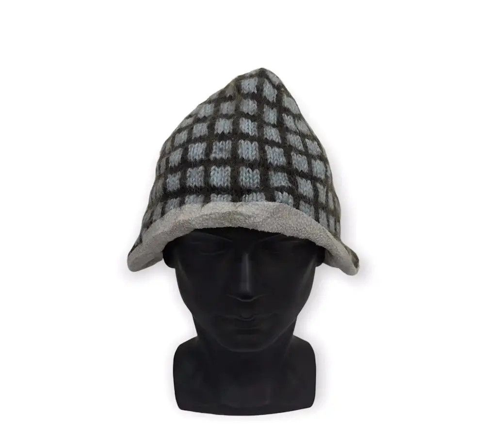 Japanese Brand Maniyak Knitwear London Beanie Hat Size ONE SIZE - 2 Thumbnail
