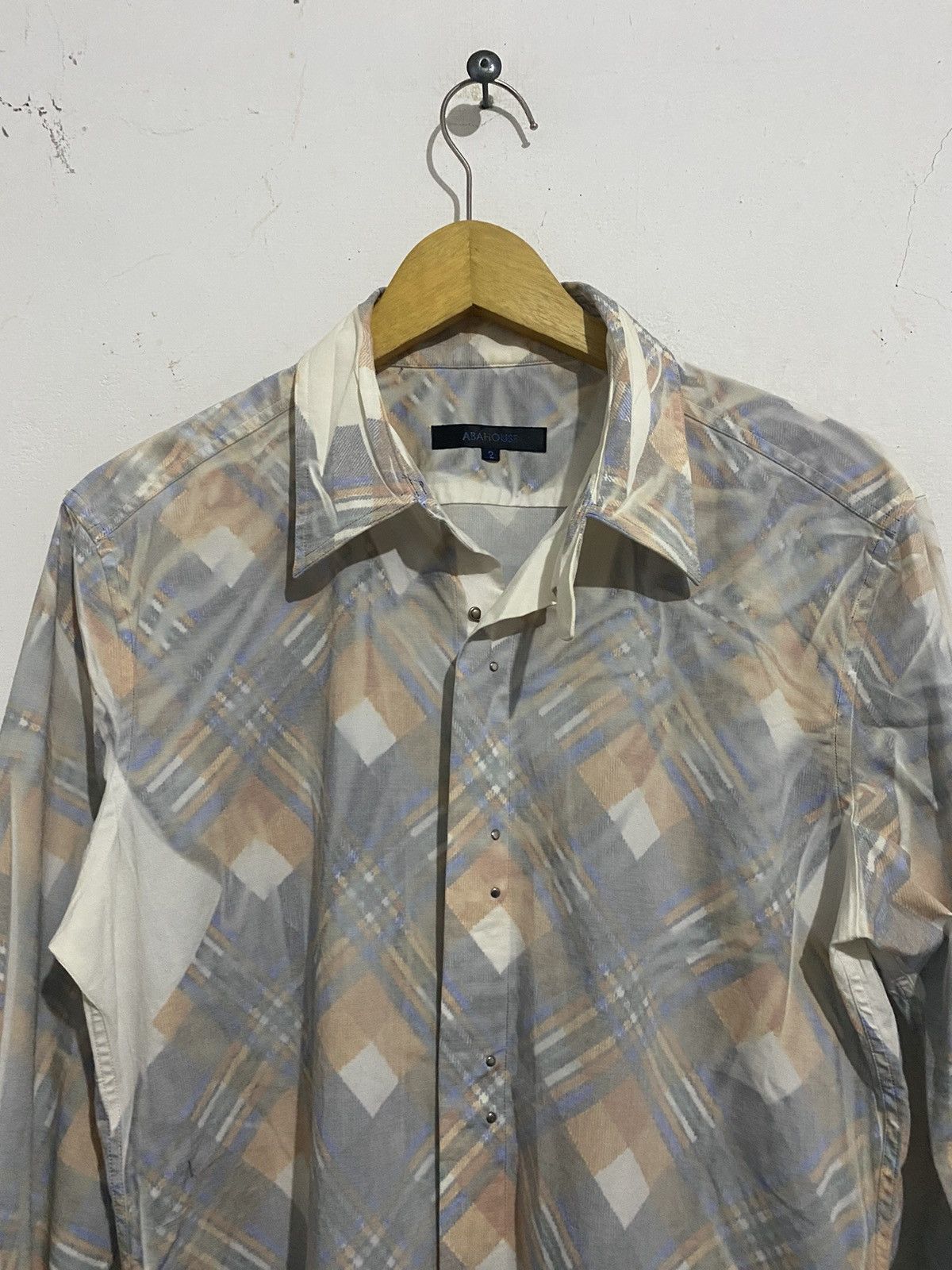 Hysteric Glamour 💸BINDINGOFFER💸Abahouse Japanese Abstrack Shirt Chains Button Size US M / EU 48-50 / 2 - 2 Thumbnail