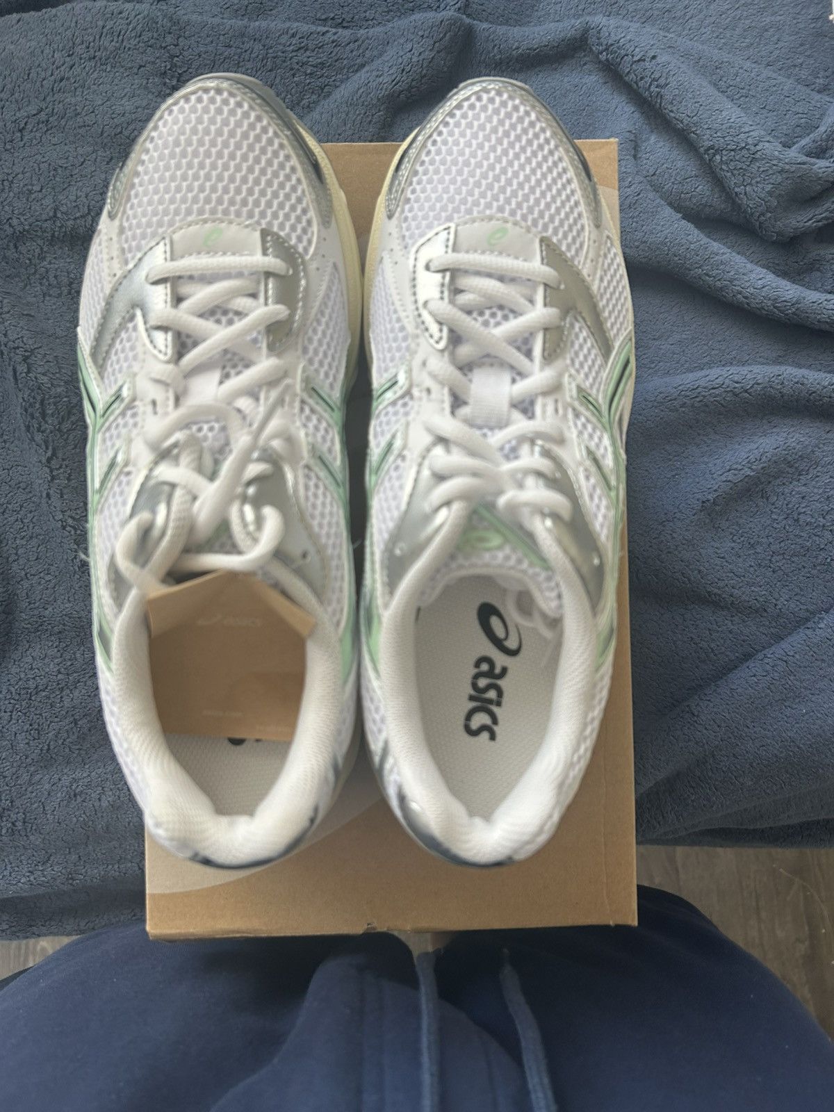 Asics Asic gell 11-30 white/mint tint Size US 8.5 / IT 38.5 - 3 Thumbnail