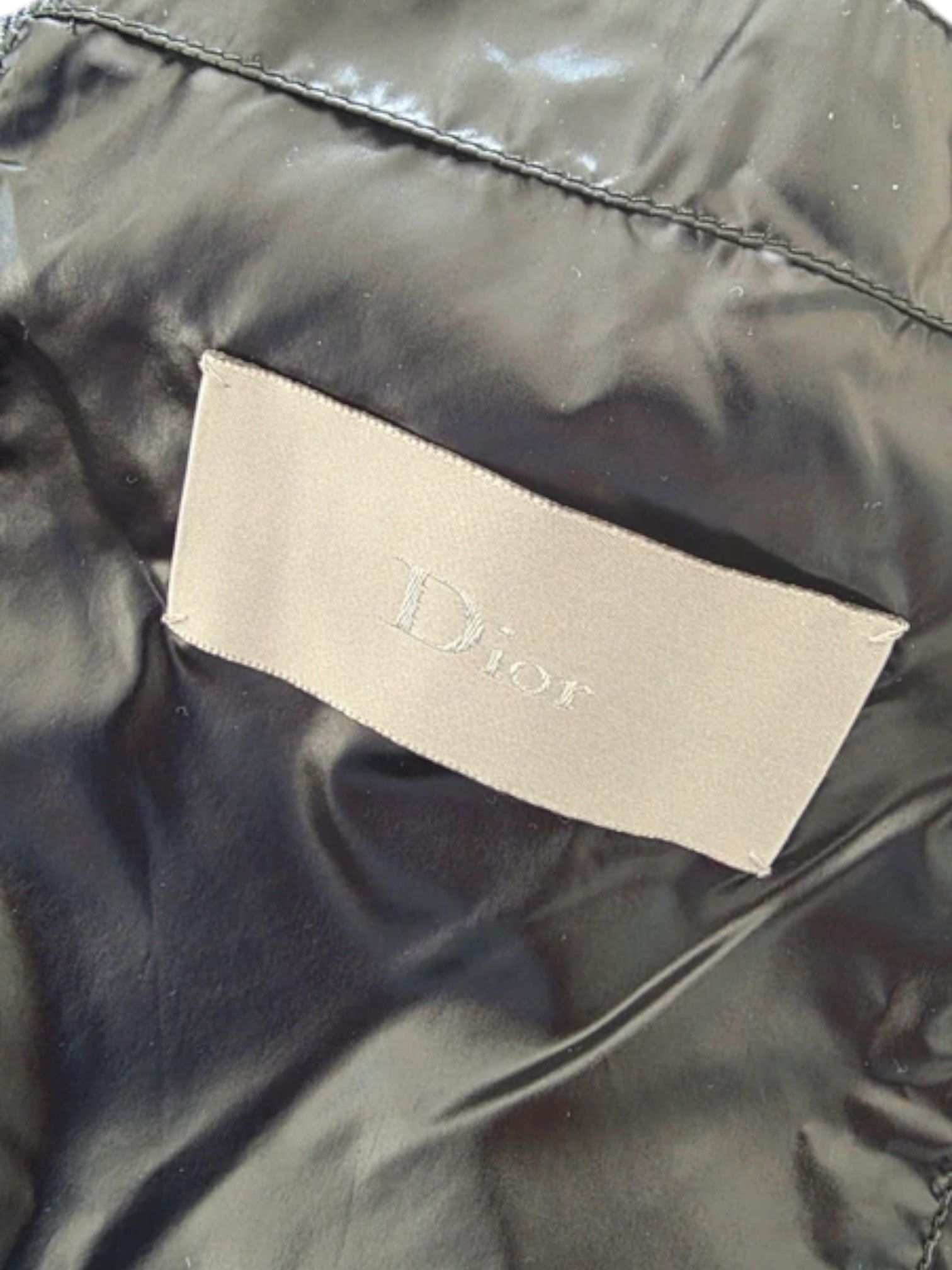 Dior Dior Homme Black Gloss Polyamide Zip Jacket Size US S / EU 44-46 / 1 - 12 Thumbnail