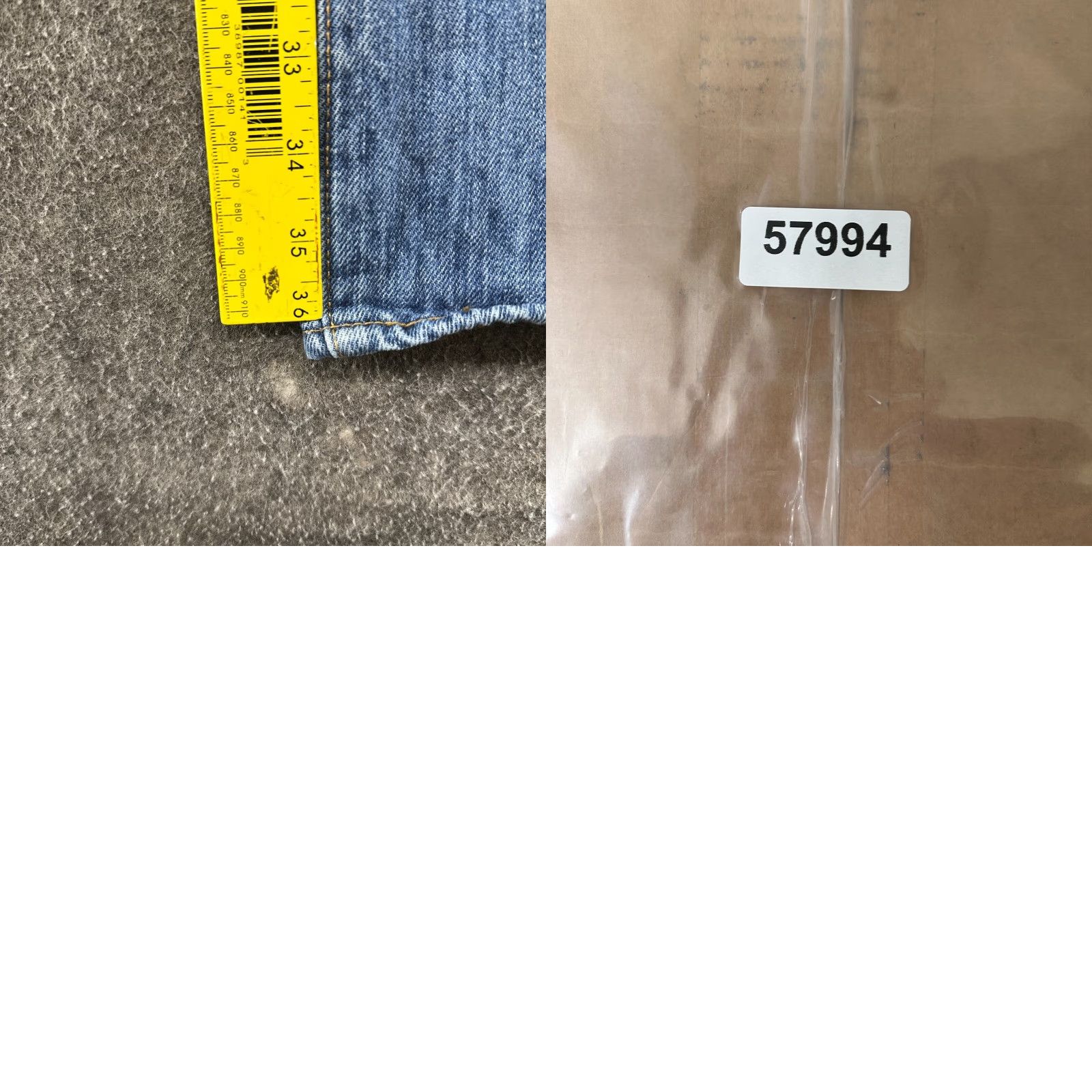 Levi's VINTAGE Levi's 501 Jeans Mens 34x36 Blue Straight Regular Distressed Light Wash Size US 34 / EU 50 - 10 Thumbnail