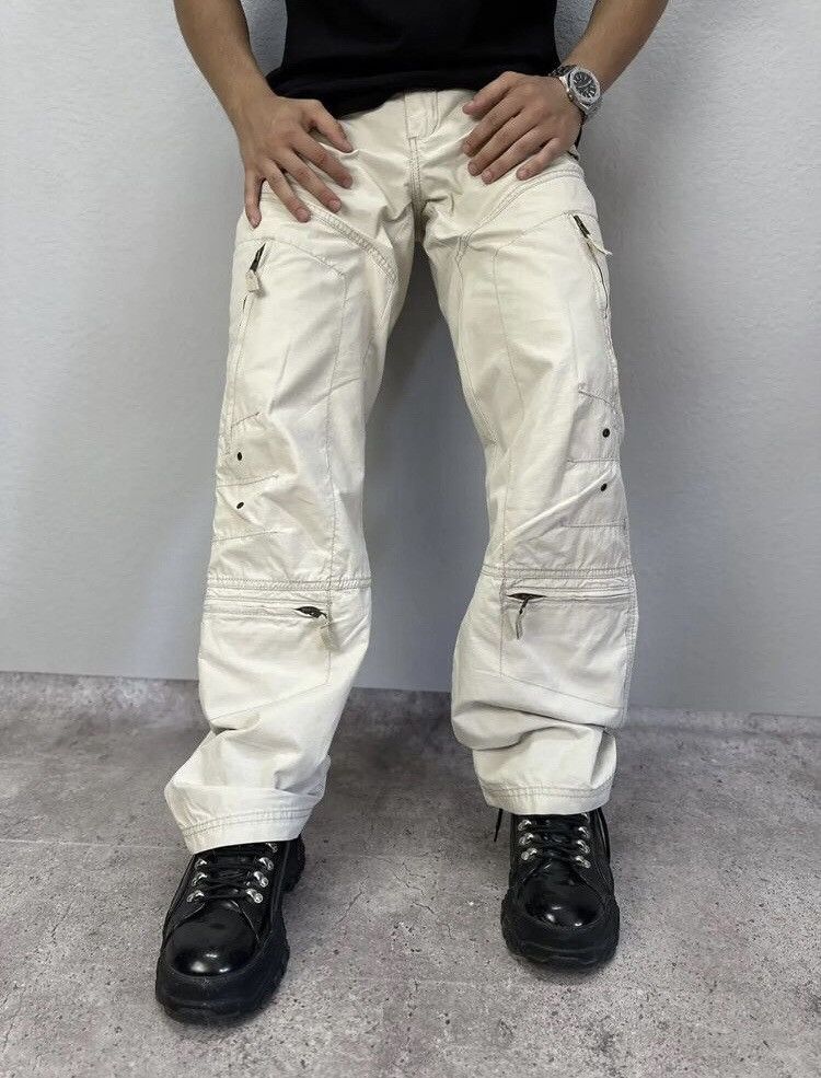 Vintage Pants Vintage Clockhouse Cargo Baggy Fit Faded Style Size US 32 / EU 48 - 1 Thumbnail