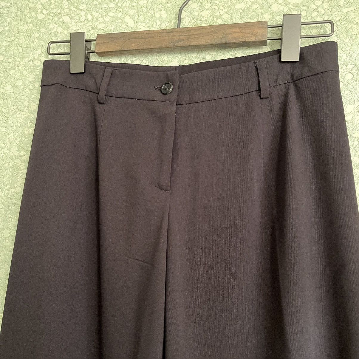 Burberry Prorsum × Jil Sander Menichetti AW06 Flared Trousers Size 26" / US 2 / IT 38 - 3 Thumbnail