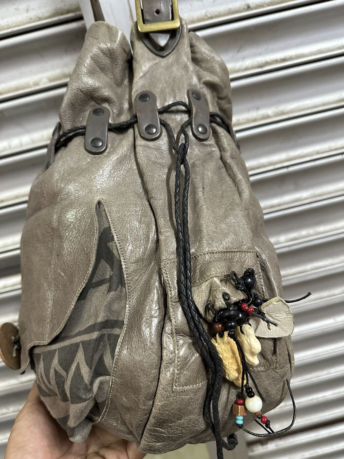 Other Hyde S.K leather tote bag rare design Size ONE SIZE - 6 Thumbnail