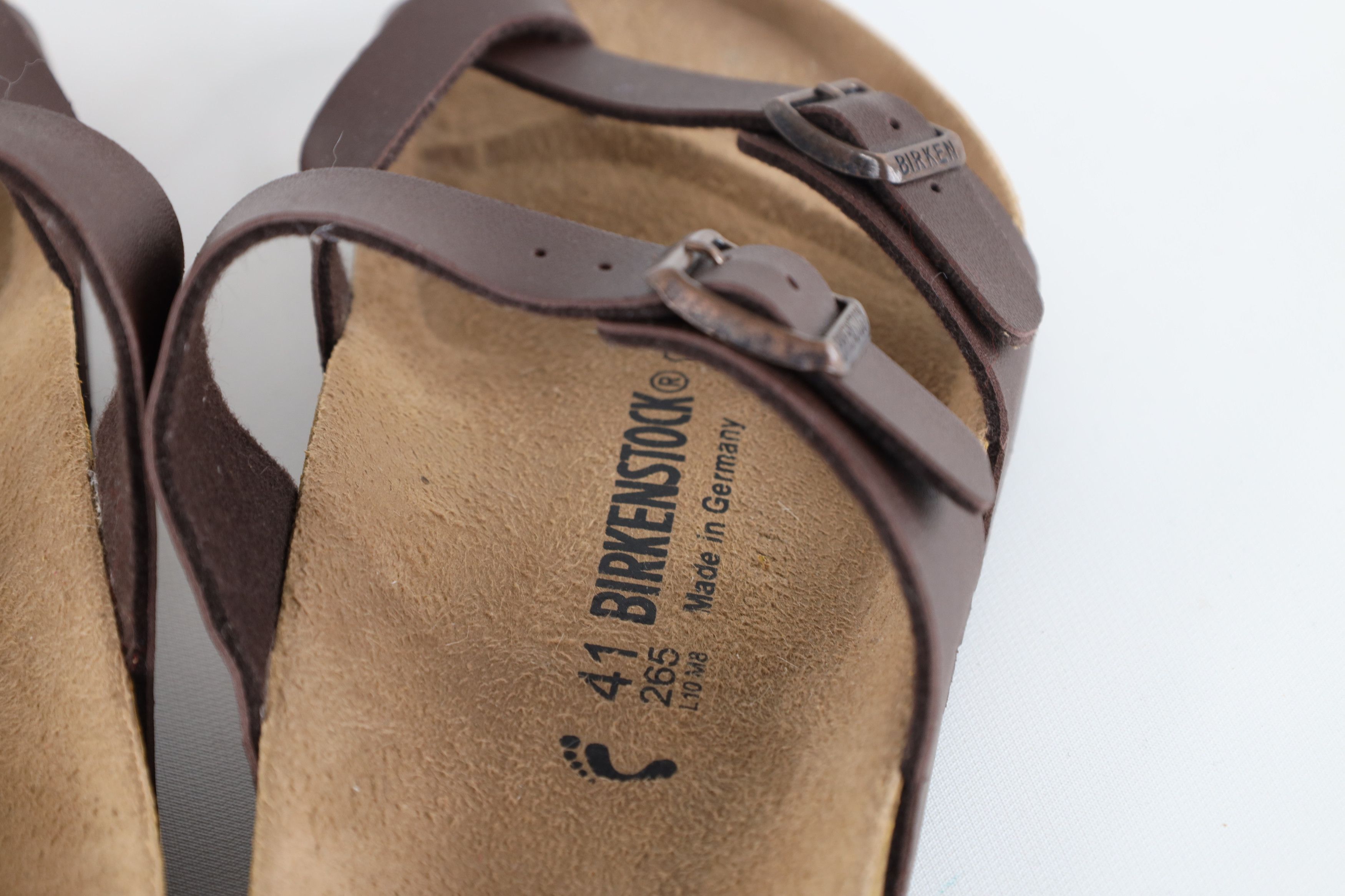 Birkenstock Birkenstock Mayari Leather Strap Sandals Brown 10 Size US 10 / IT 40 - 5 Thumbnail