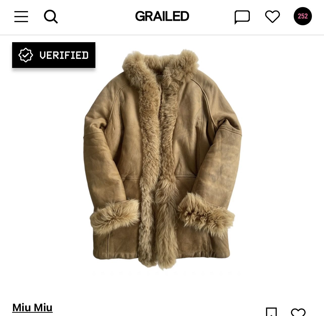 Miu Miu Miu Miu Sheepskin Shearling Fur Jacket Size M / US 6-8 / IT 42-44 - 19 Thumbnail